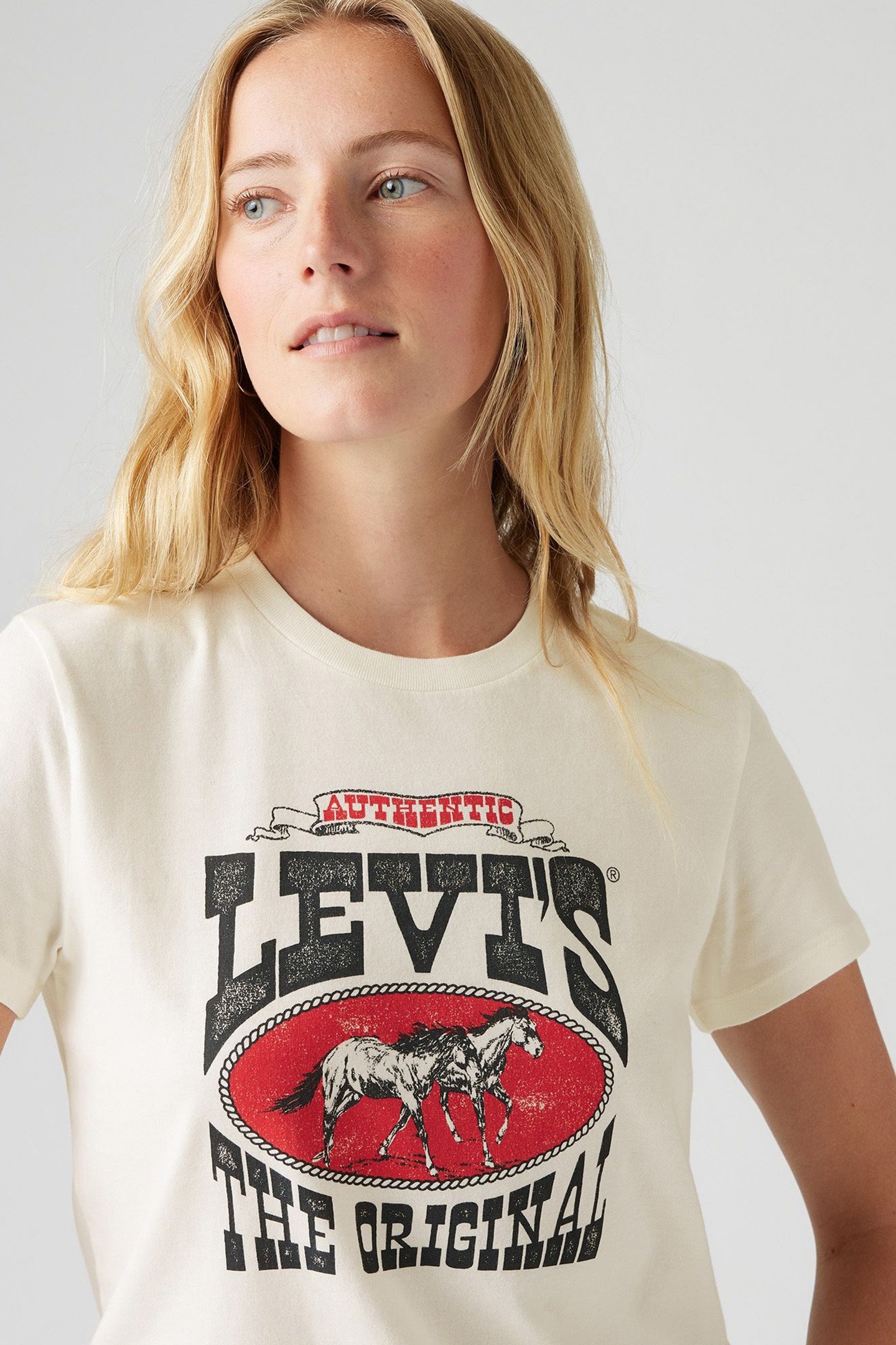 THE PERFECT TEE LEVIS HORSE POSTER SUGAR 4