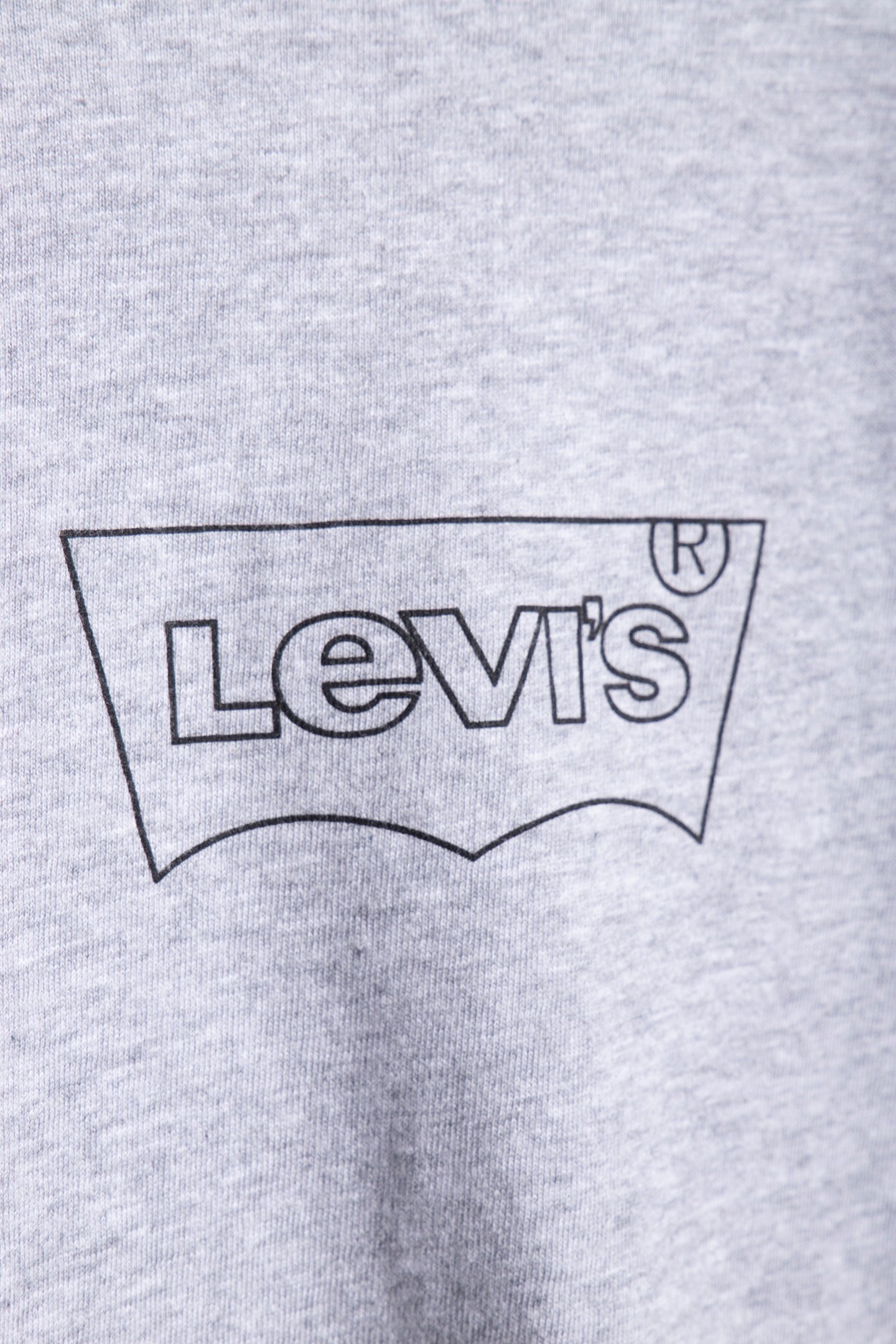 LSEGRAPHIC CREWNECK TE OUTLINE BW BLACK LOGO GREY HEATHER BO 4