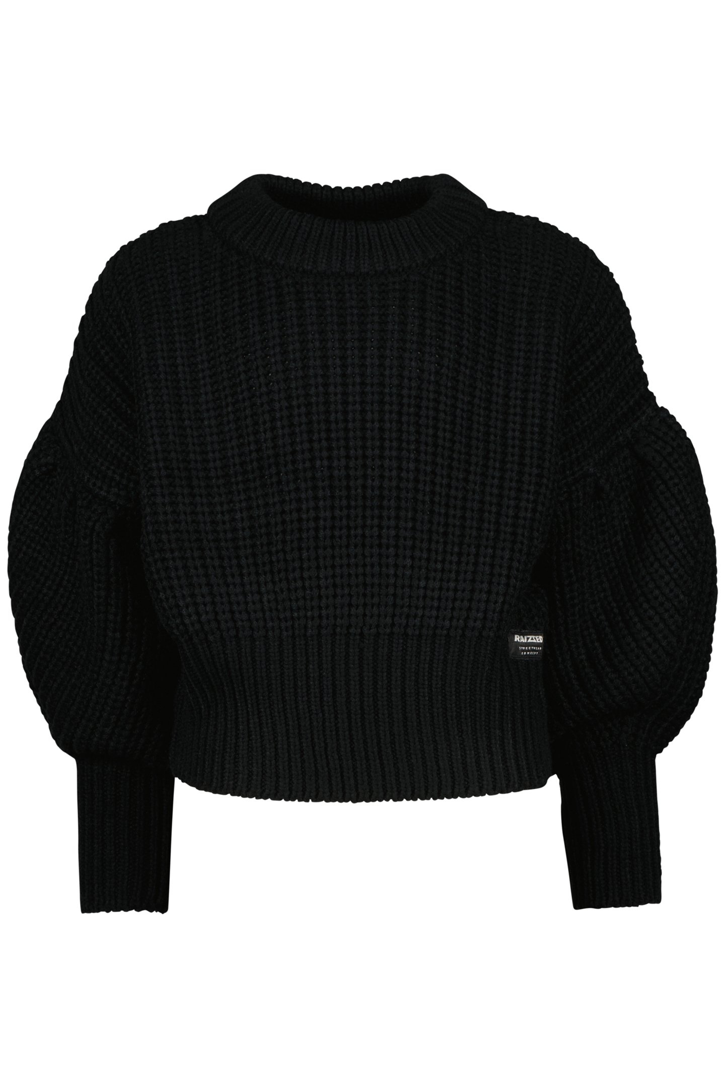 MICHELLE FLAT KNIT DEEP BLACK 1