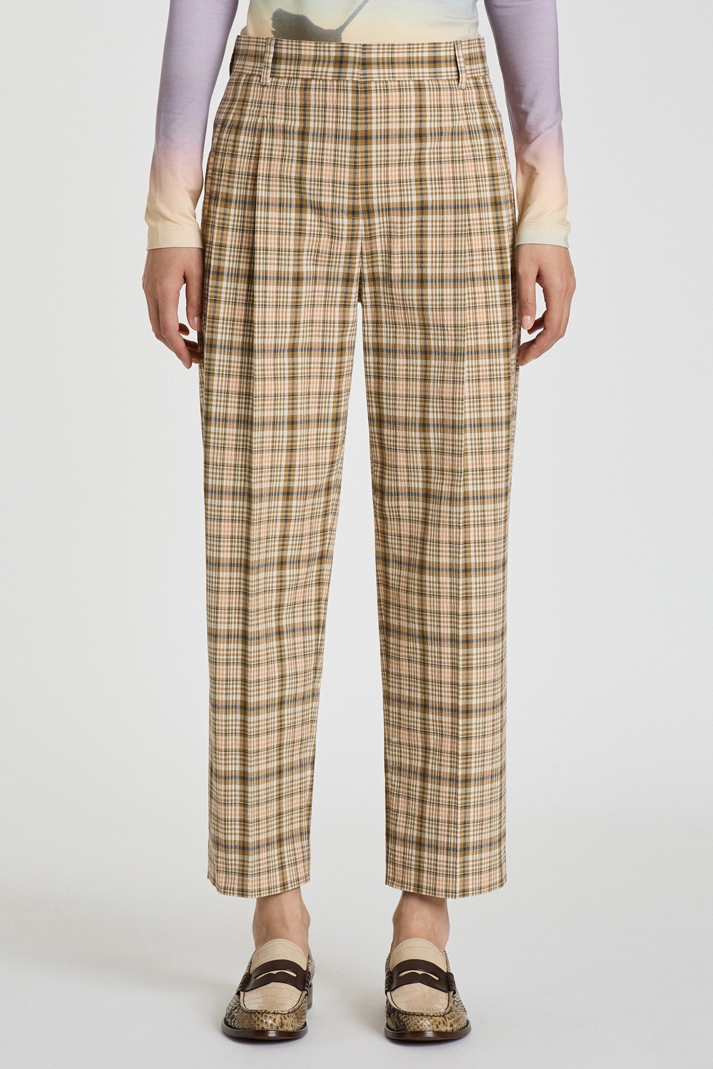 WOMENS TROUSERS OFF WHITE 1