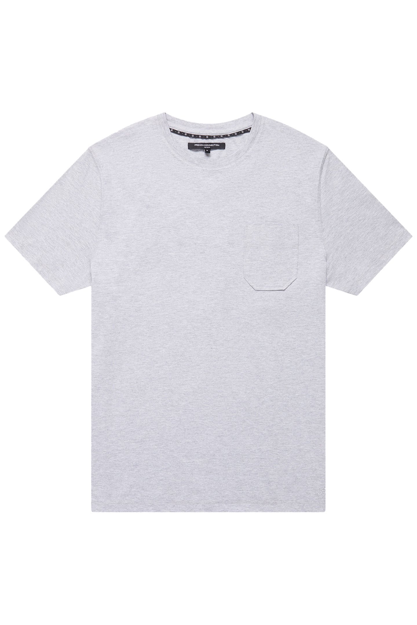 POCKET TEE LIGHT GREY MEL 3