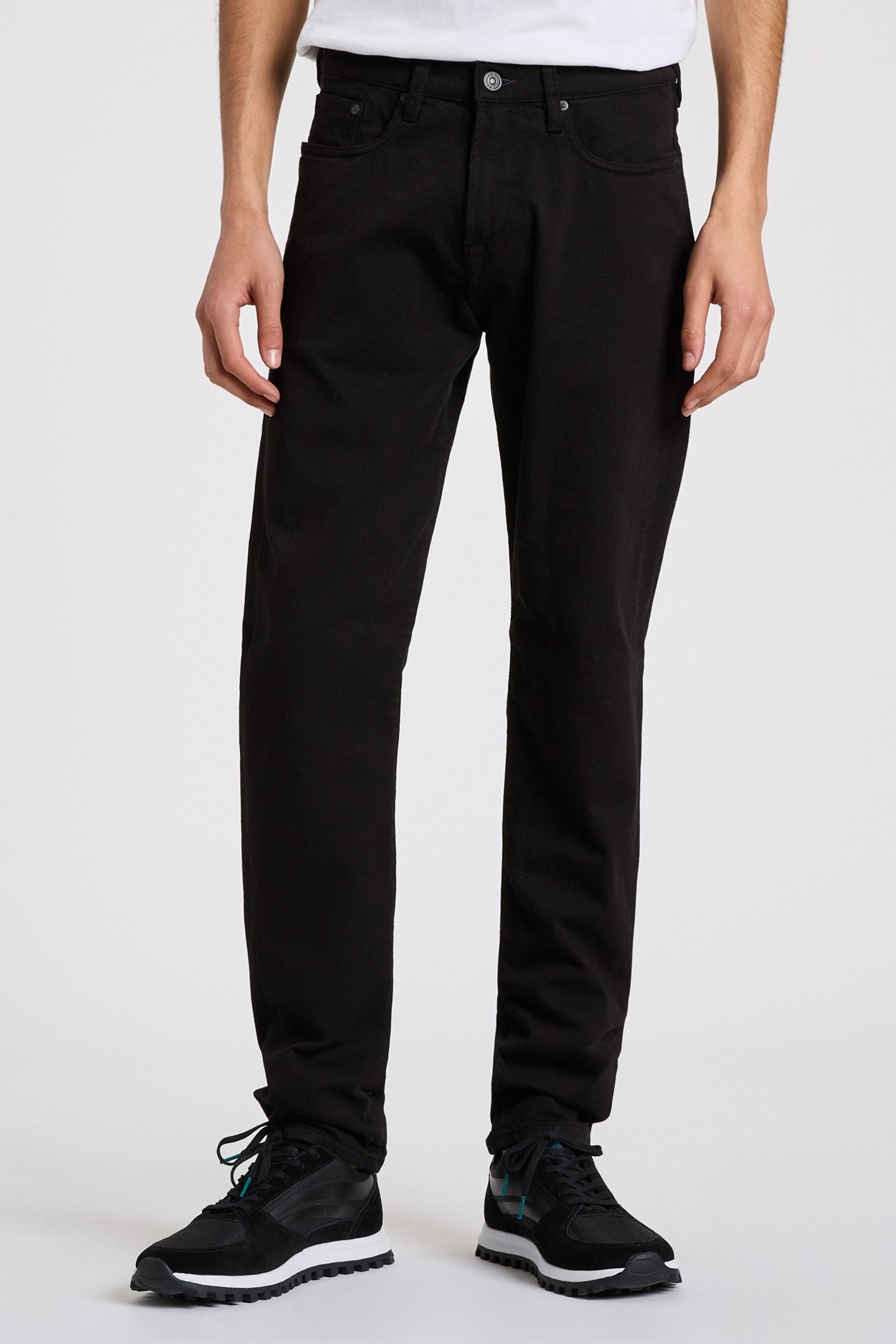 TAPERED FIT JEAN BLACK 1