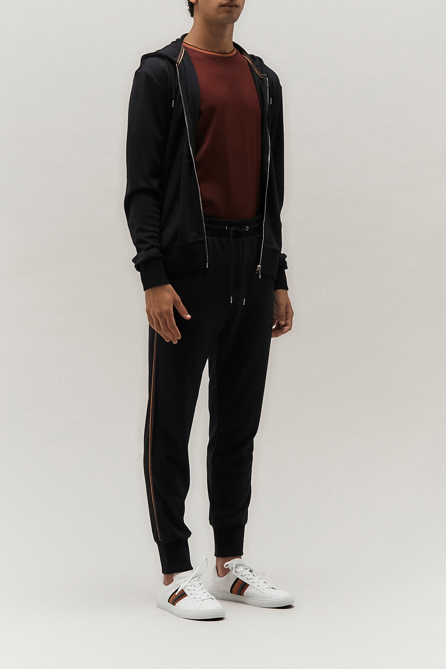 GENTS TAPED SEAM JOGGER NAVY 7