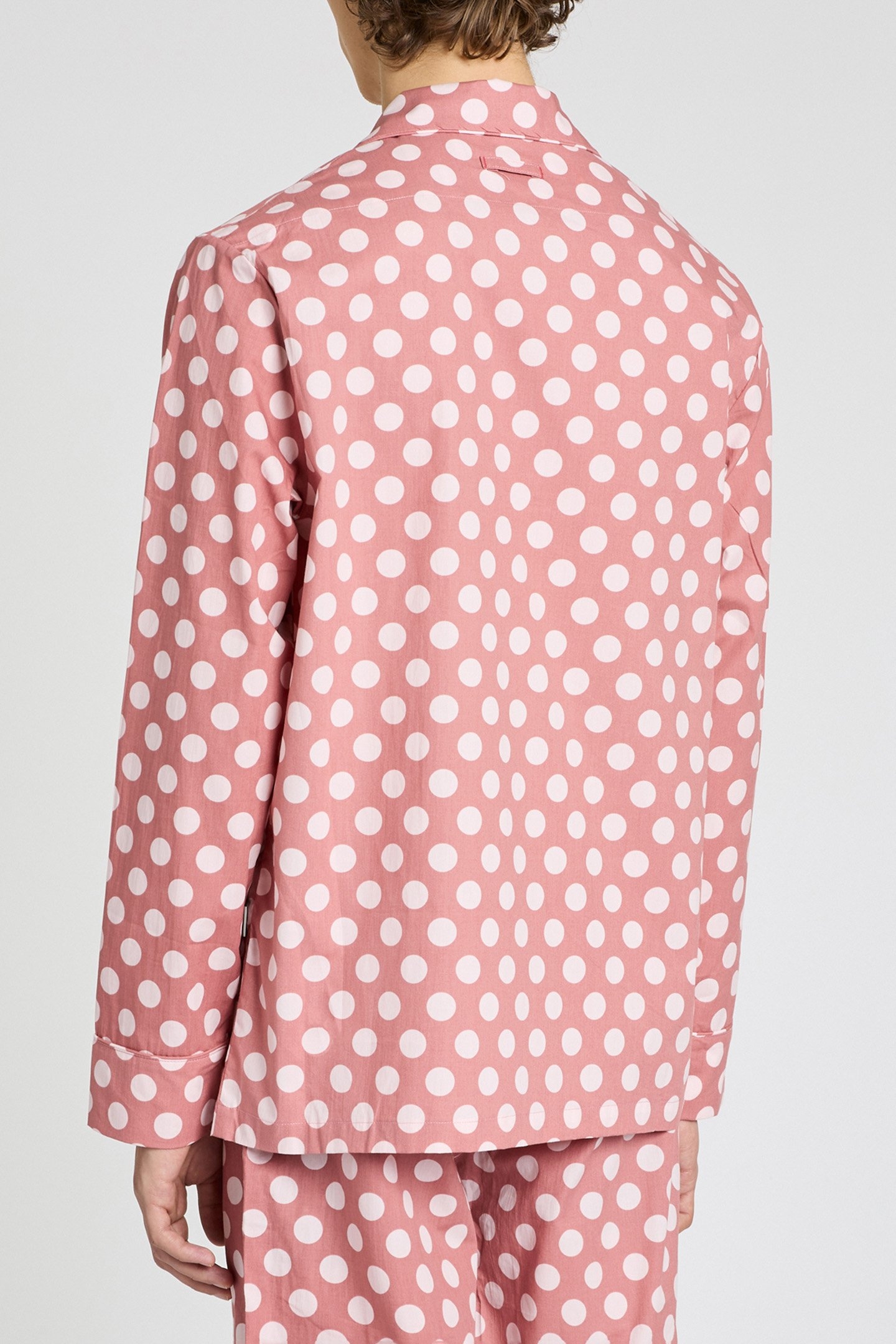 UNISEX PJ TOP L/SLV RED 2