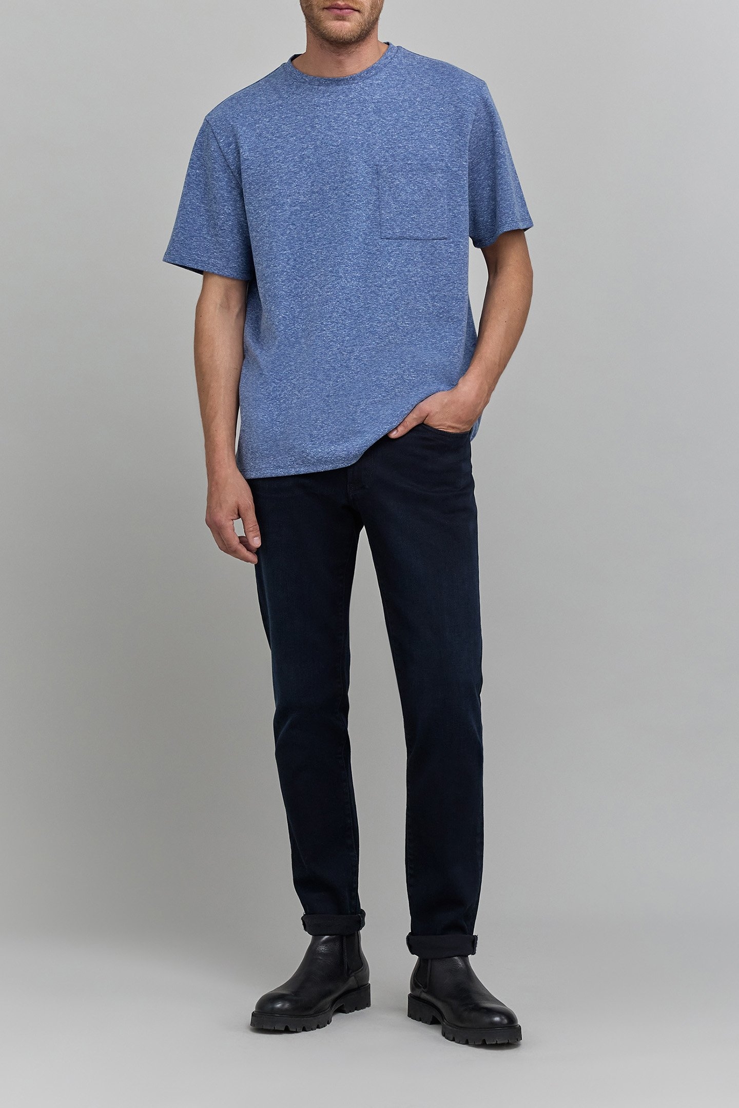 COBALT FAUX-UNI T-SHIRT 3