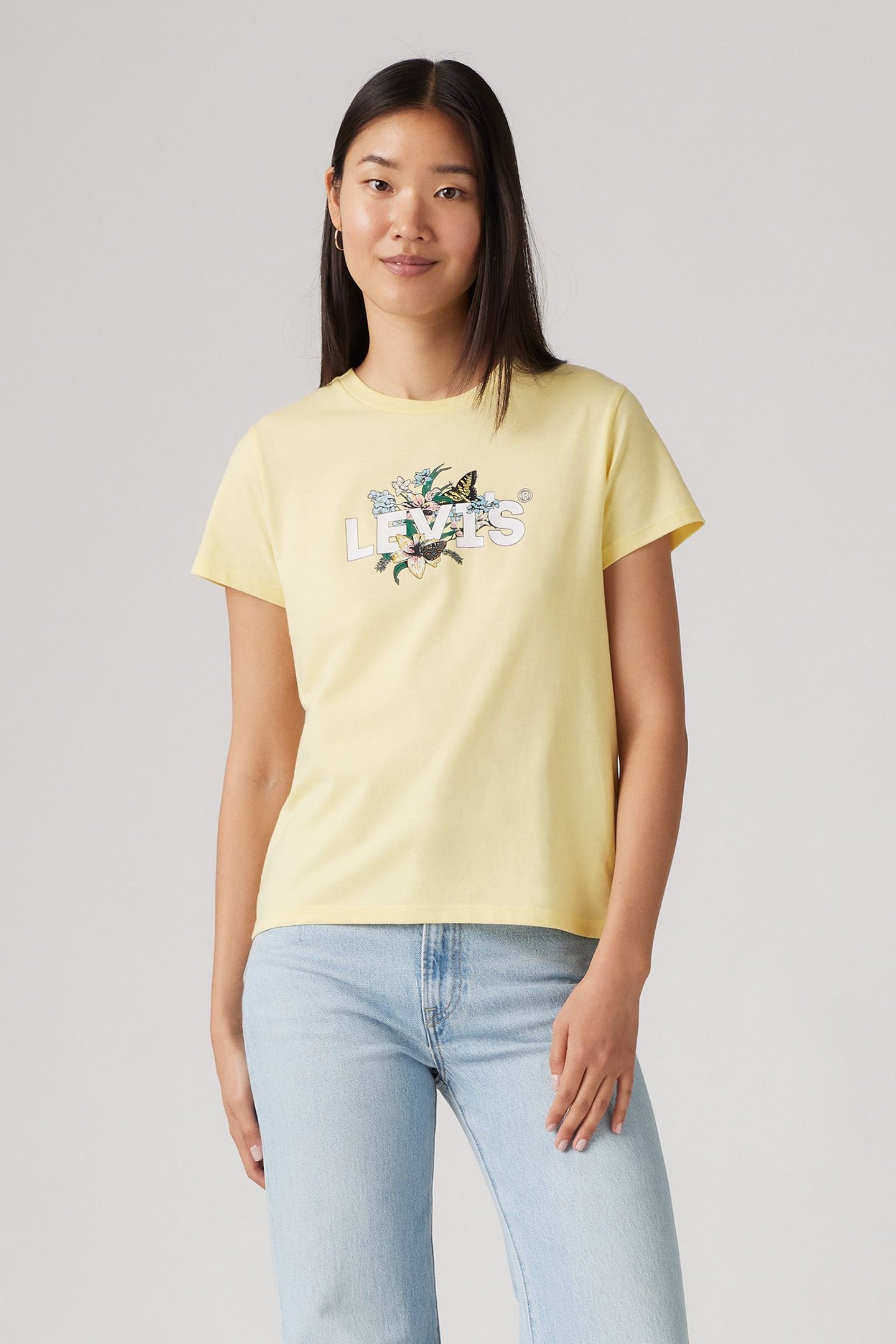 THE PERFECT TEE LILY HL LOGO DOUBLE CREAM 1