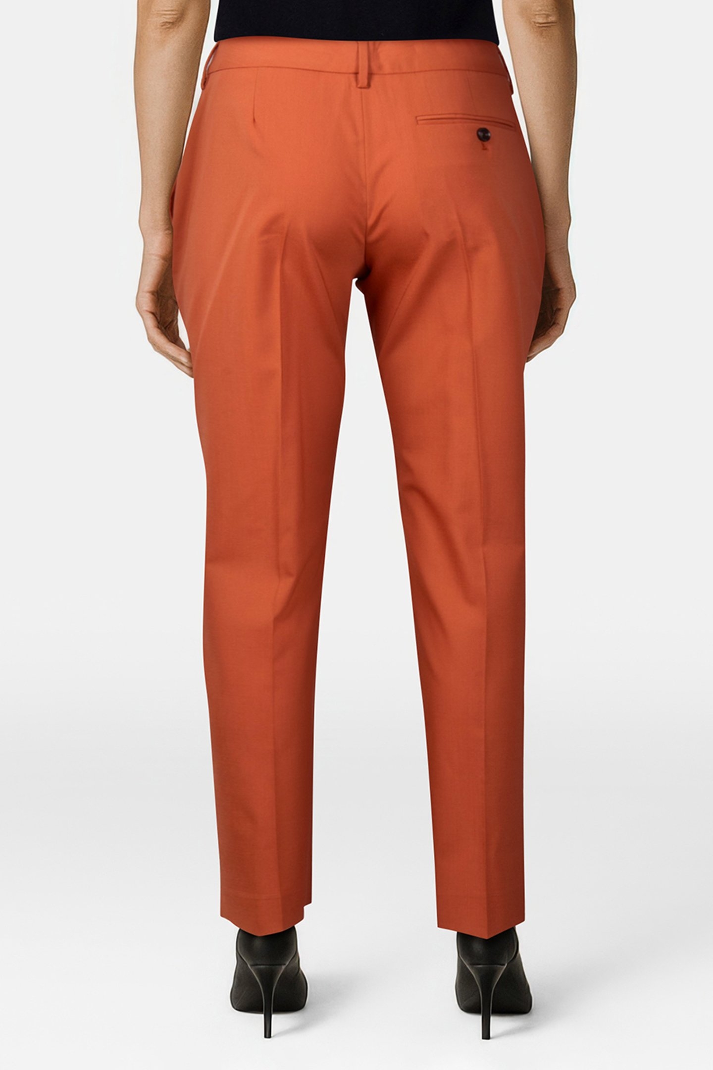 WOMENS TROUSERS DARK ORANGE 2