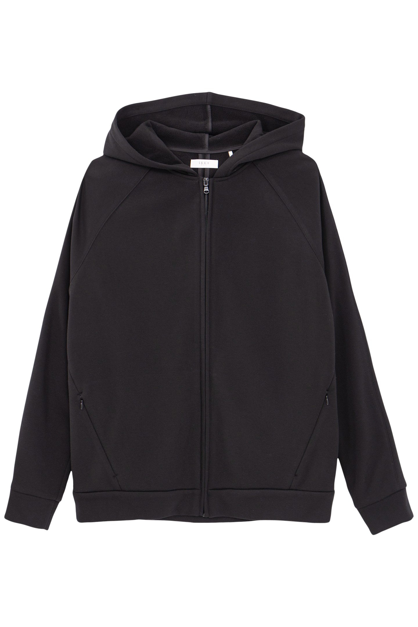 BLACK ZIPPED WATERPROOF BREATHABLE CARDIGAN 3