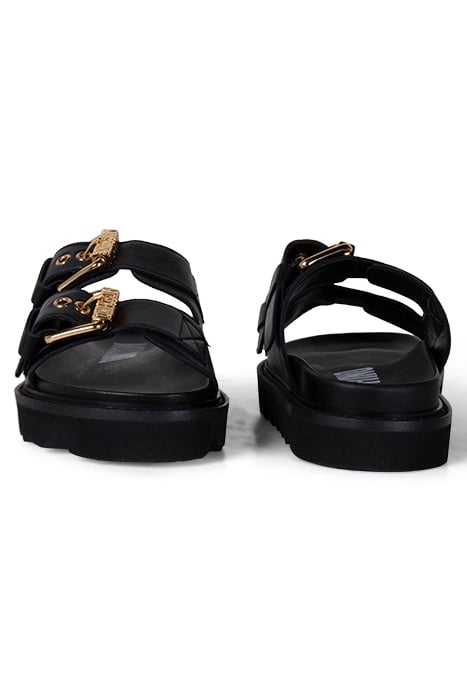 BLACK SANDALS BLACK 2