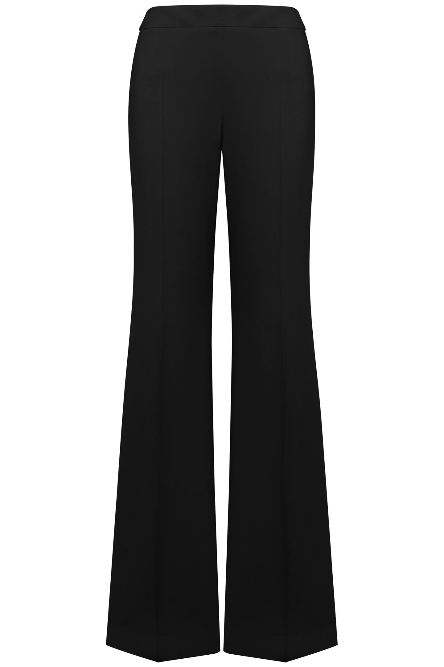60'S CADY FLARED TROUSERS BLACK 3