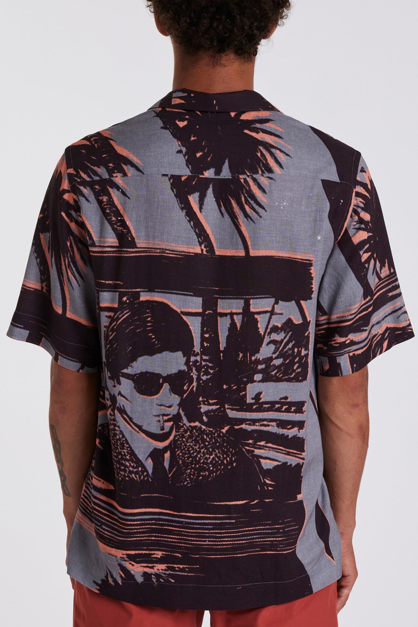 GENTS S/S TAILORED SHIRT MAUVE 2