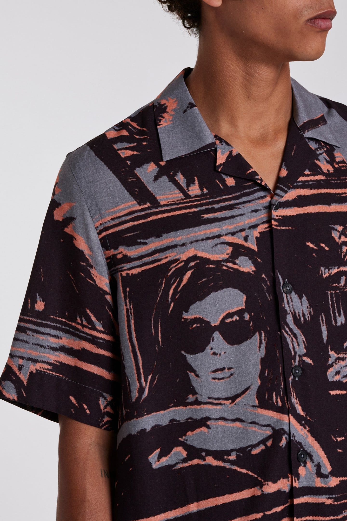 GENTS S/S TAILORED SHIRT MAUVE 6