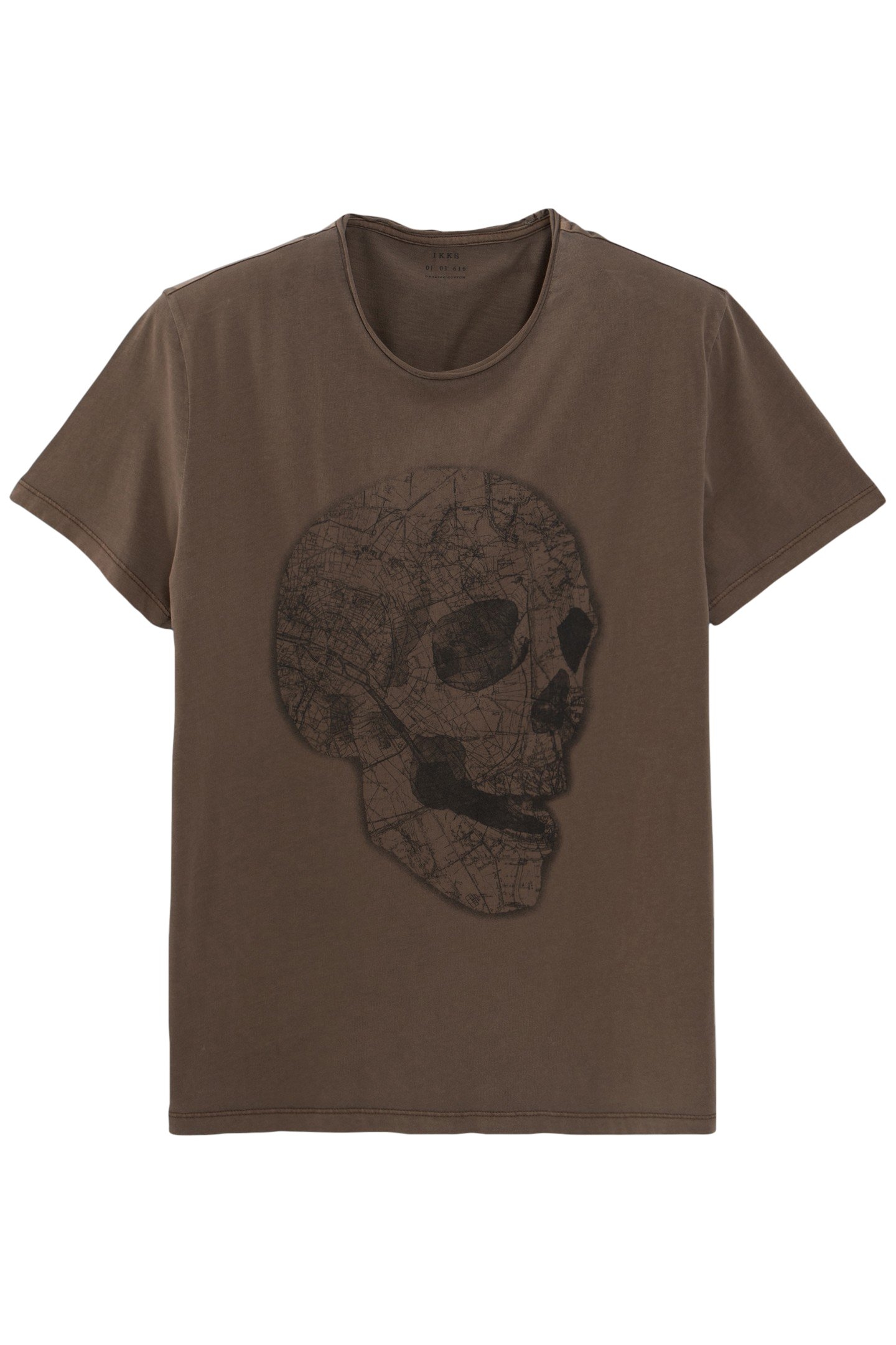 T-SHIRT LAUREL ORGANIC COTTON SKULL-CARD MEN 4