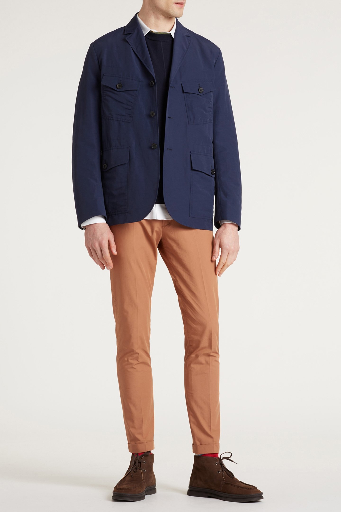 GENTS 3 BUTTON JACKET INKY BLUE 3