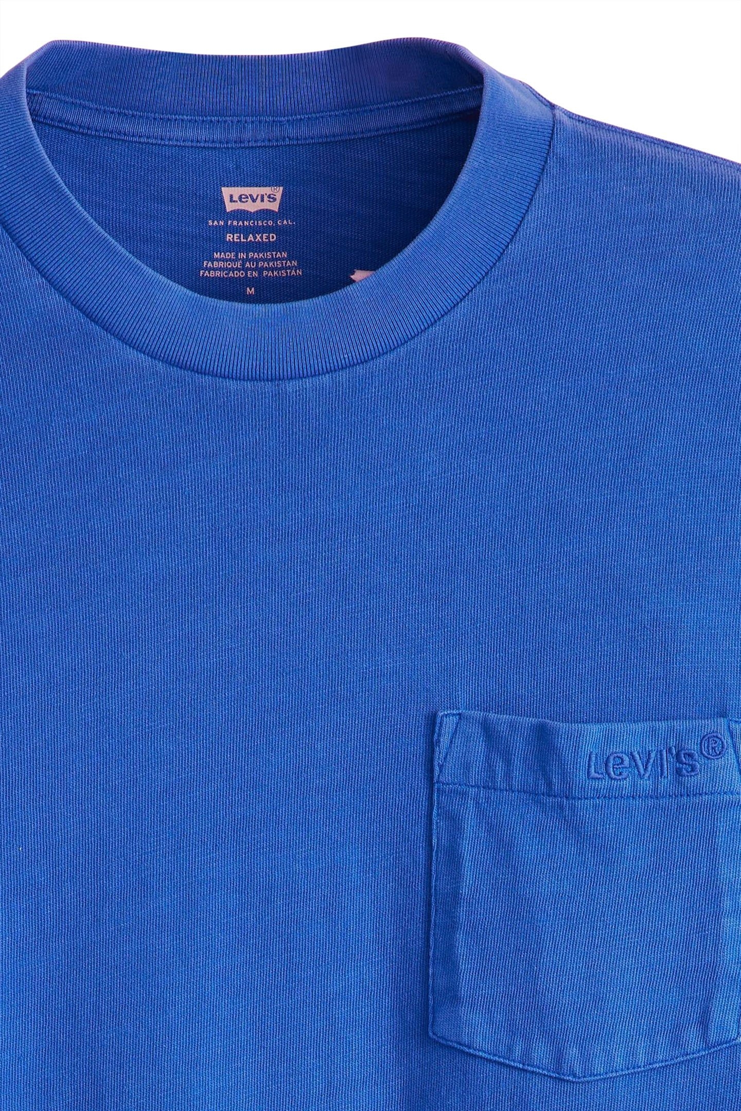 LS AUTHENTIC PKT TEE GARMENT DYE LAPIS BLUE 6