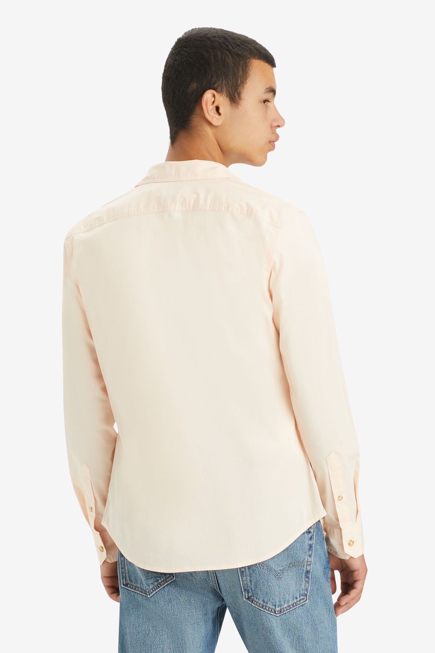 LS BATTERY HM SHIRT SLIM BARELY PINK 2