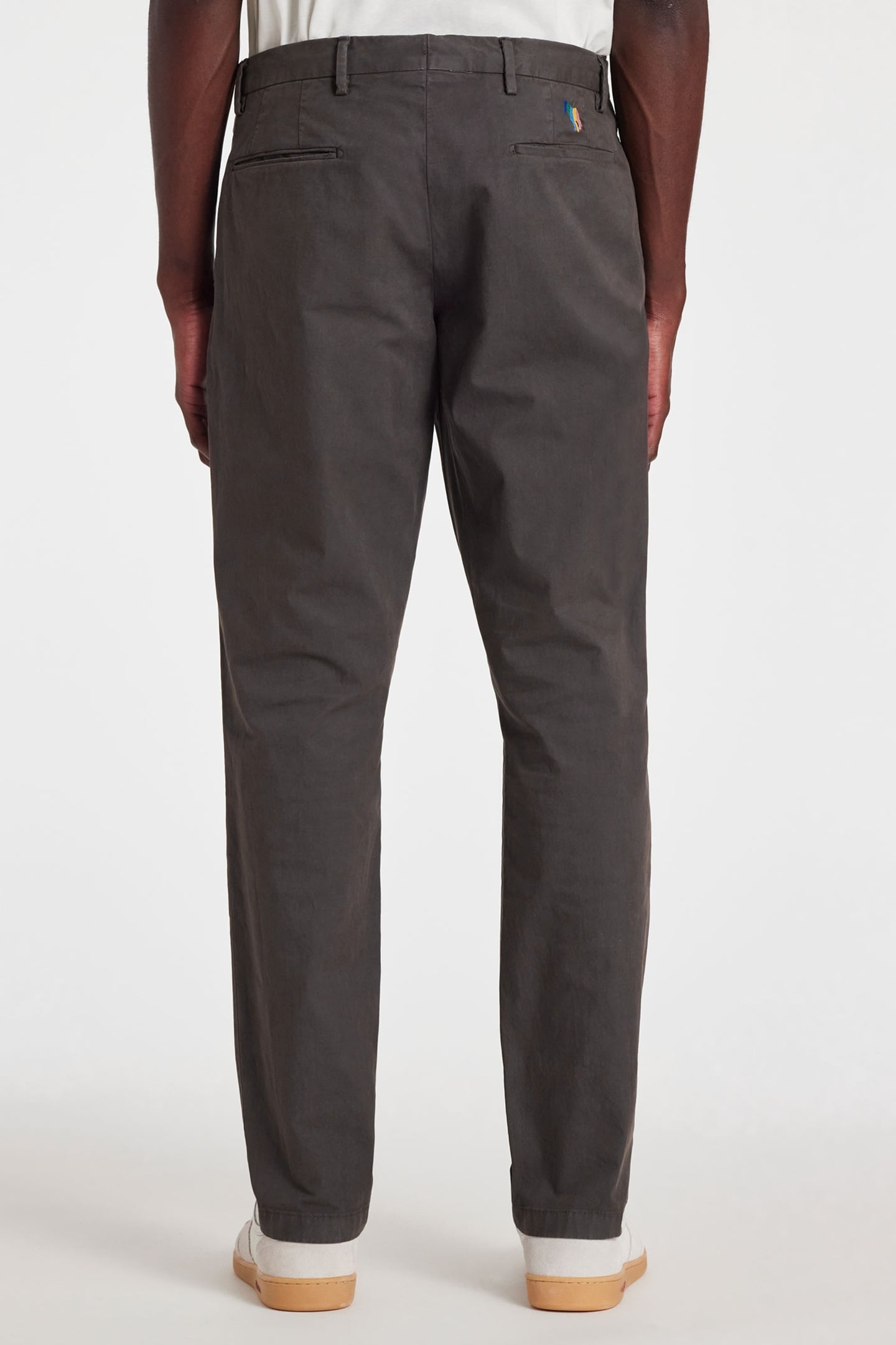 MENS MID FIT CLEAN CHINO DARK TAUPE 2