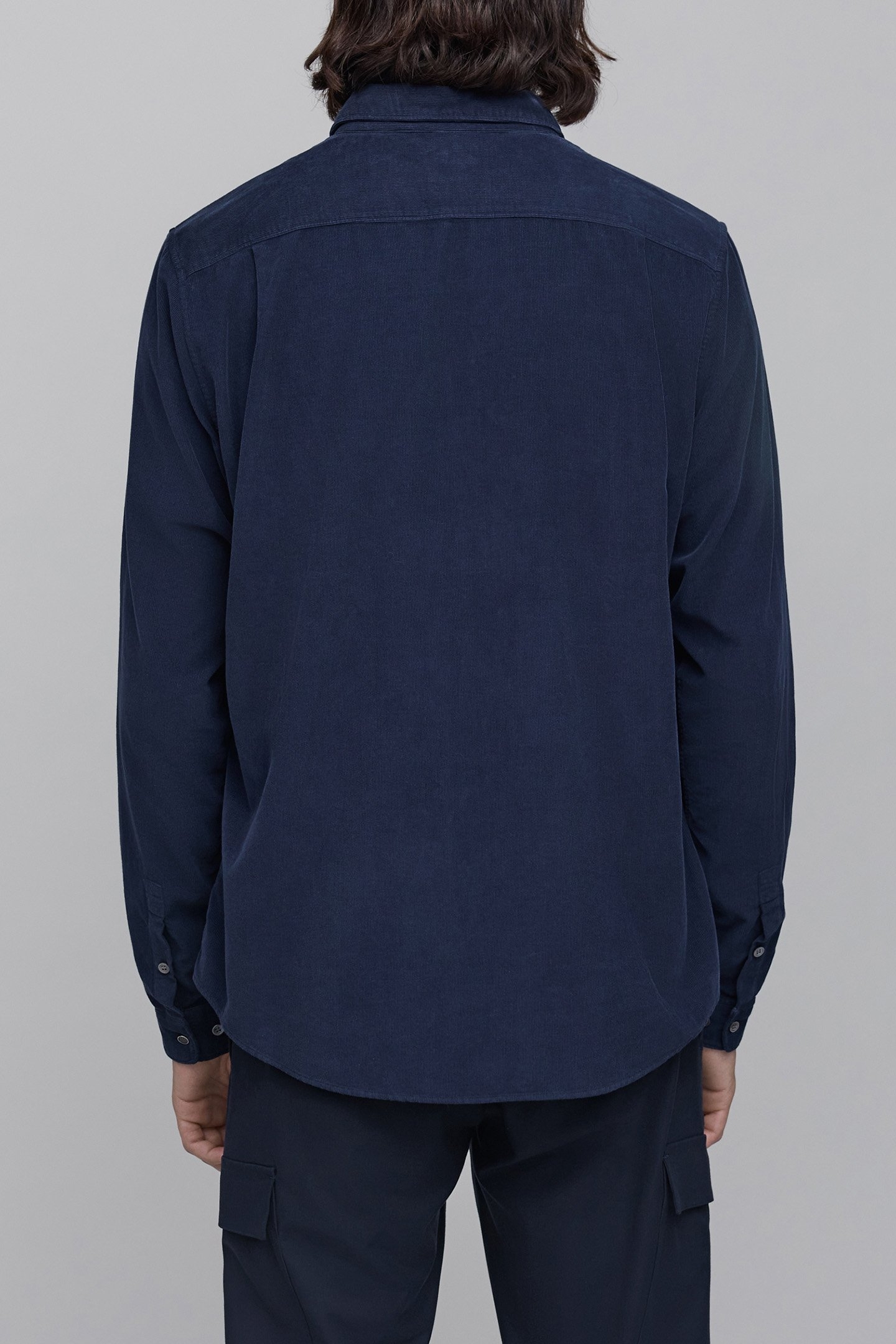 INDIGO VELVET MILLERAIES SHIRT 2