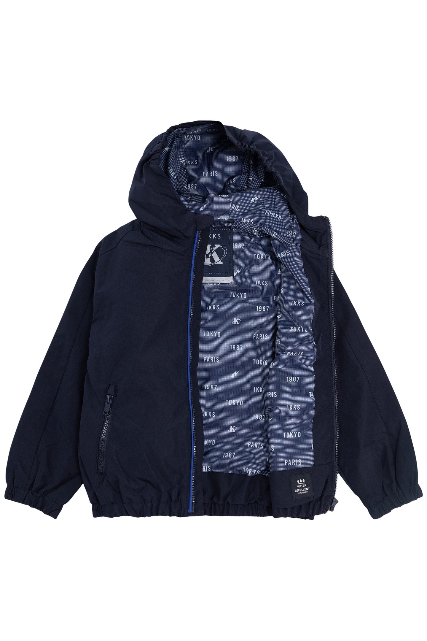 BOY'S NAVY WINDBREAKER JACKET 3