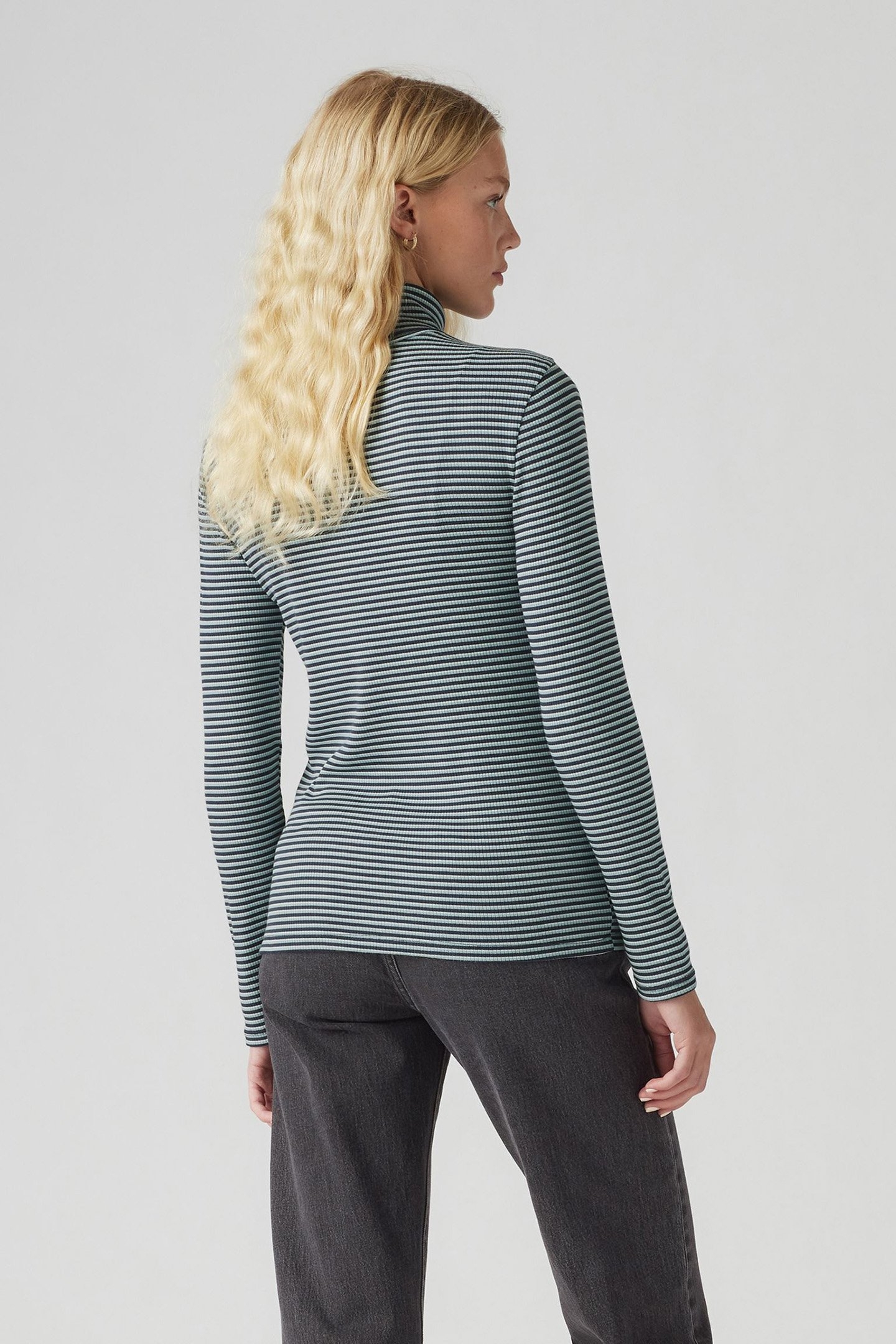 DREAMY TURTLENECK ICEBERG BLAZER NAVY 2