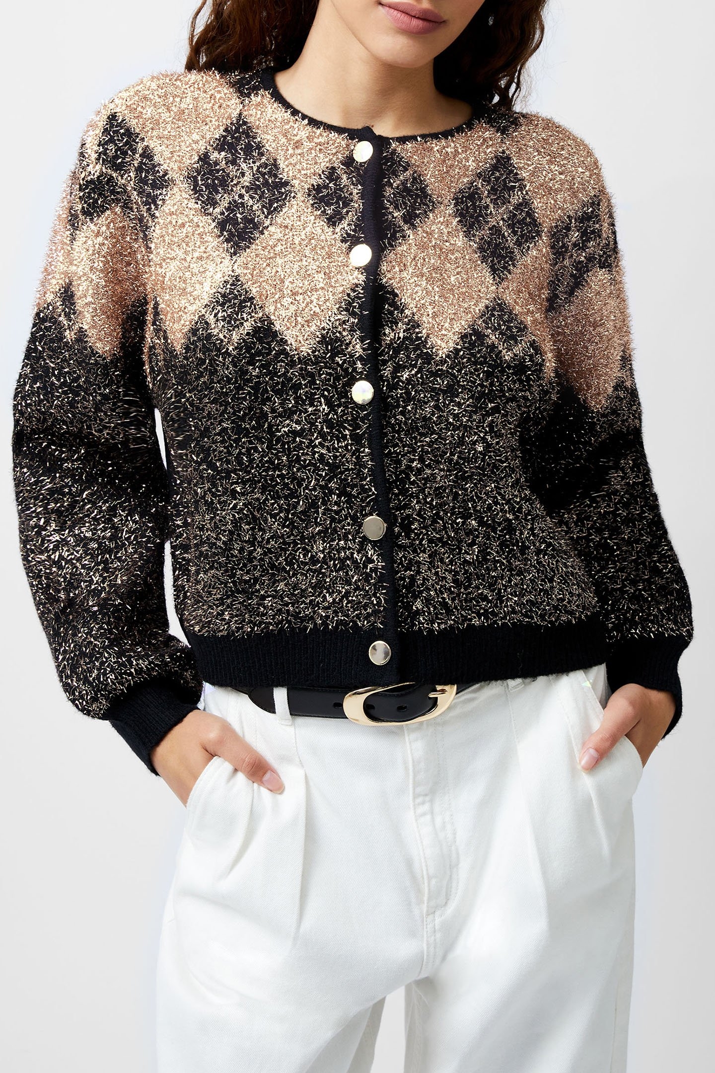 MAVIS LS CARDIGAN BLACKOUT 1