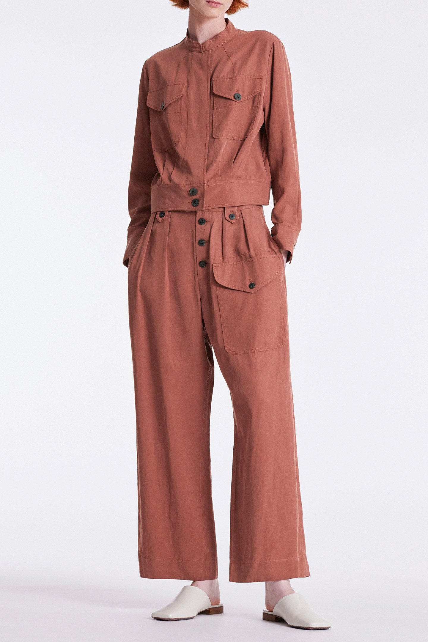 WOMENS TROUSER MAUVE 3