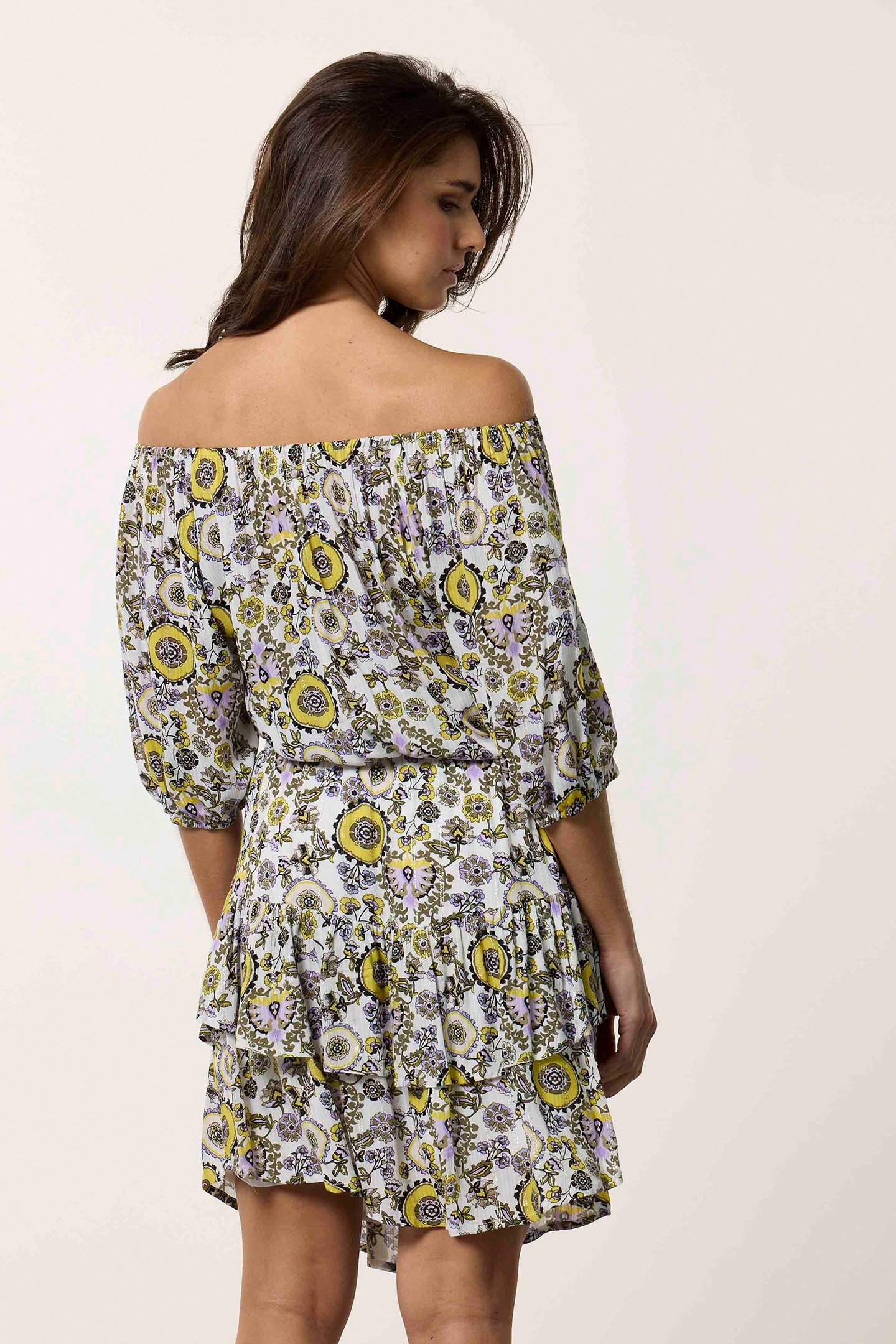 SKIRT WHITE ORNAMENTS PRINT WHITES 2