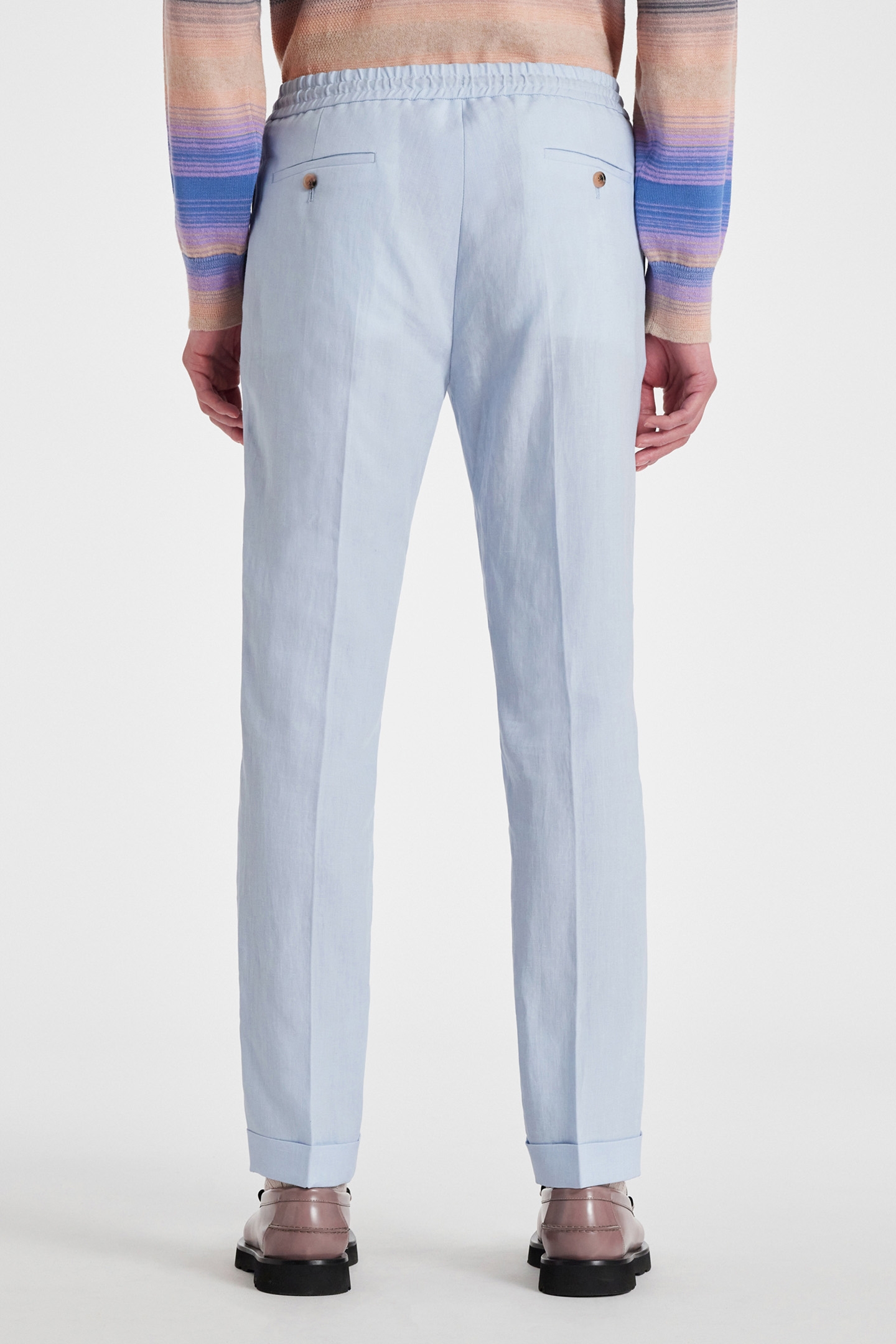 MENS DRAWCORD TROUSER BLUE 2