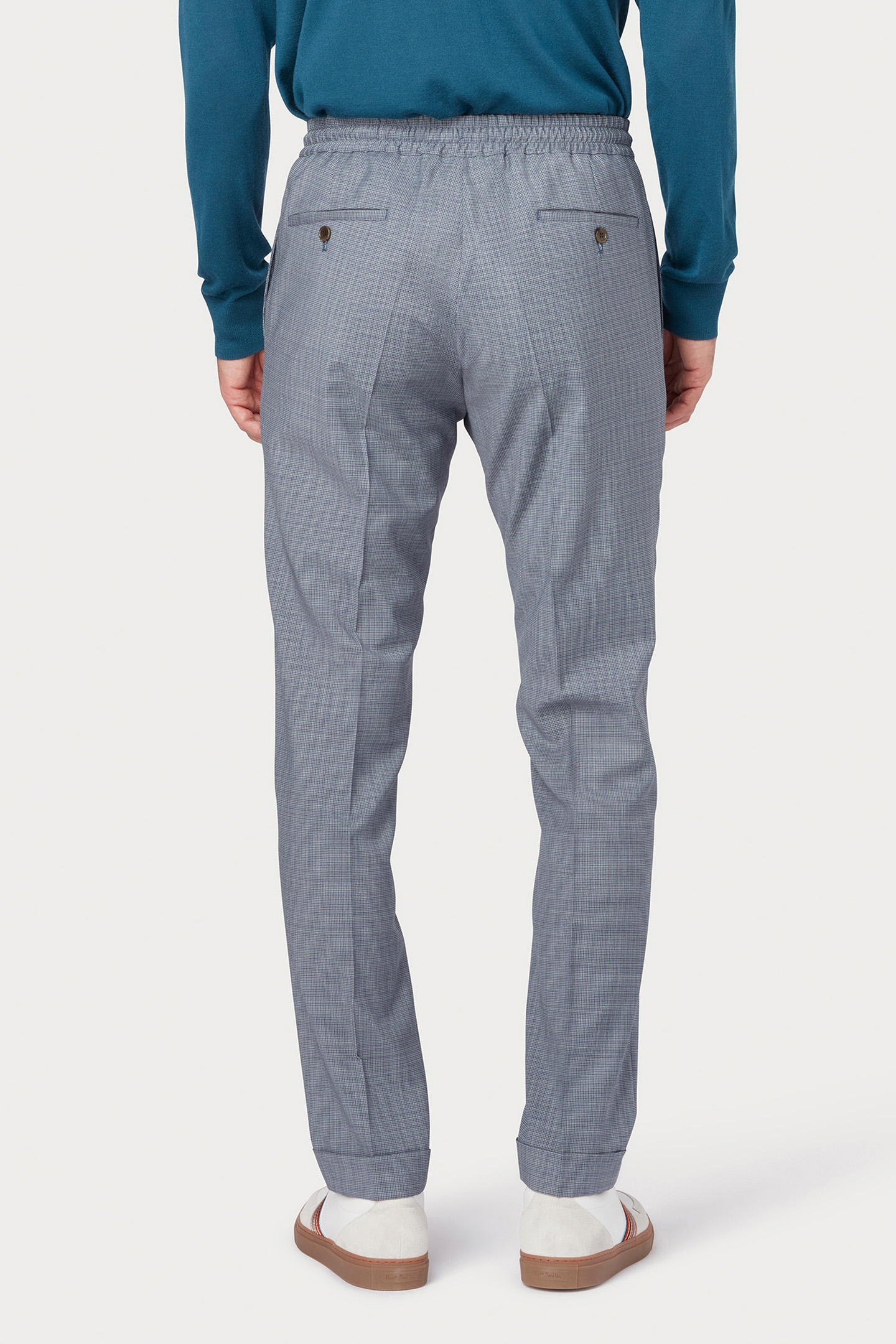 MENS DRAWCORD TROUSER LIGHT BLUE 2
