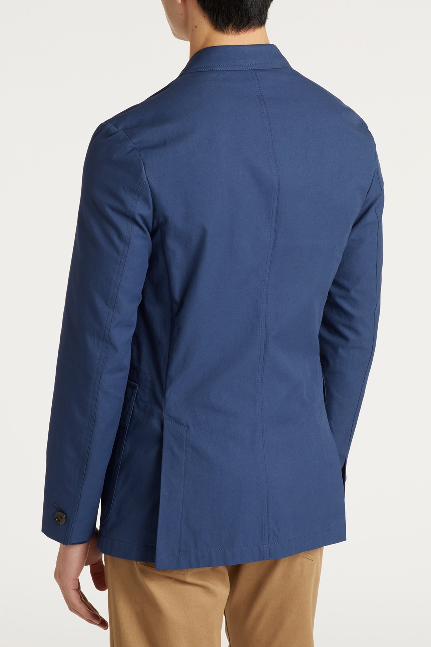 GENTS 2 BTN PATCH POCKET JACKET INDIGO 2