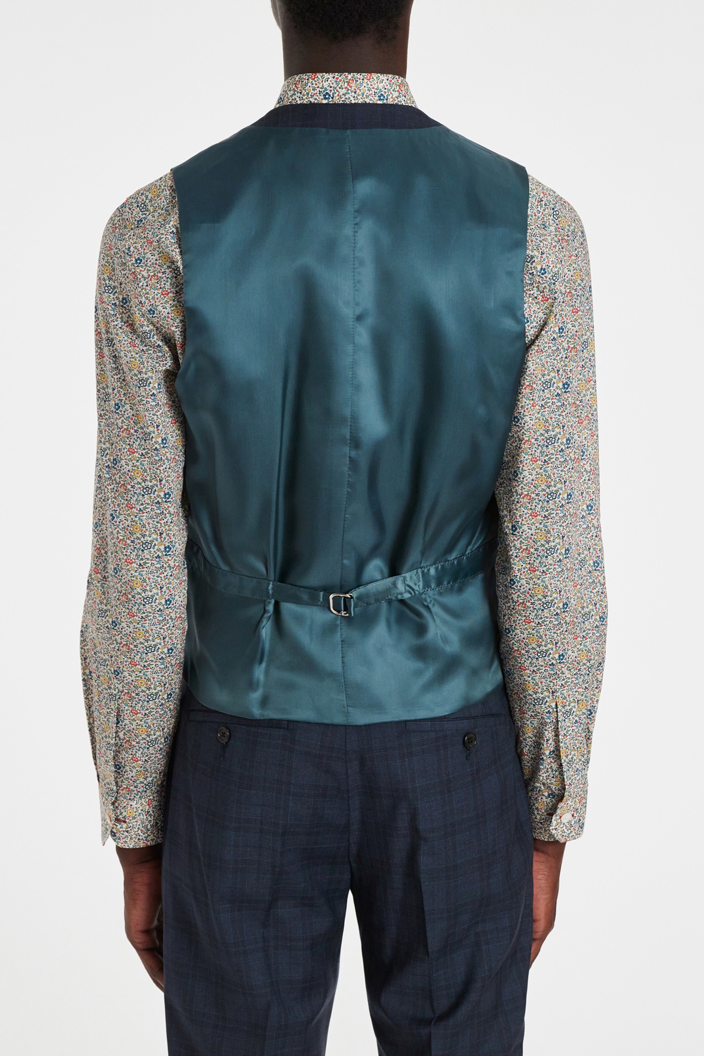 TAILORED FIT 3PCE 2 BUTTON SUIT NAVY 8