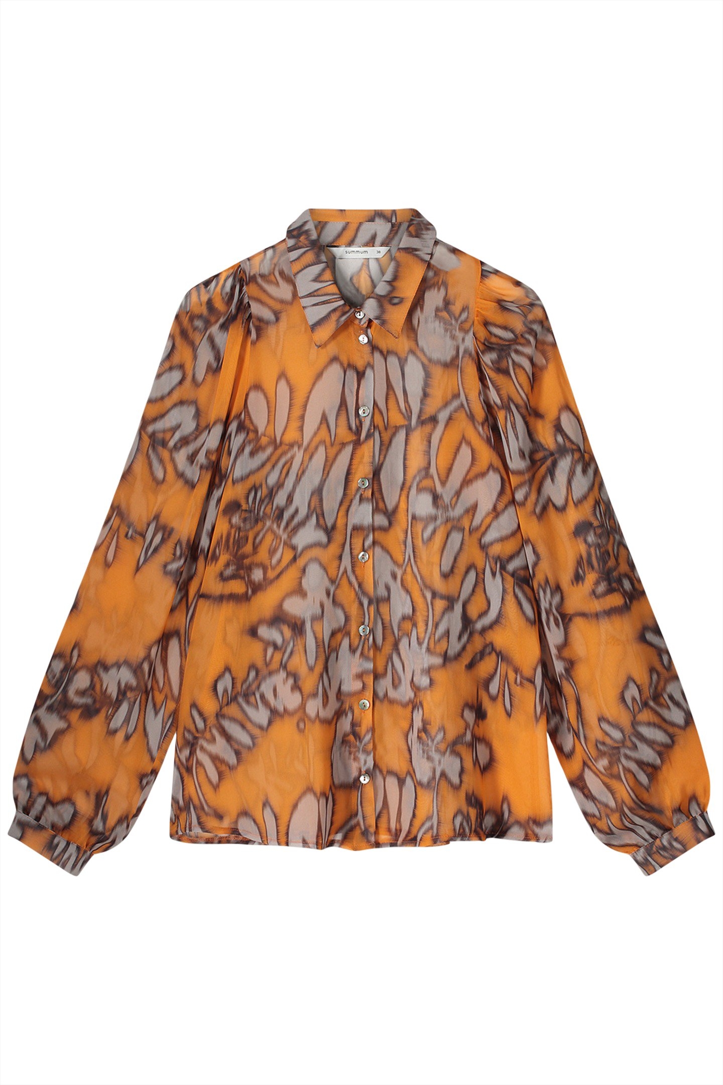 BLOUSE SPICY ORANGE PRINT REDS 3