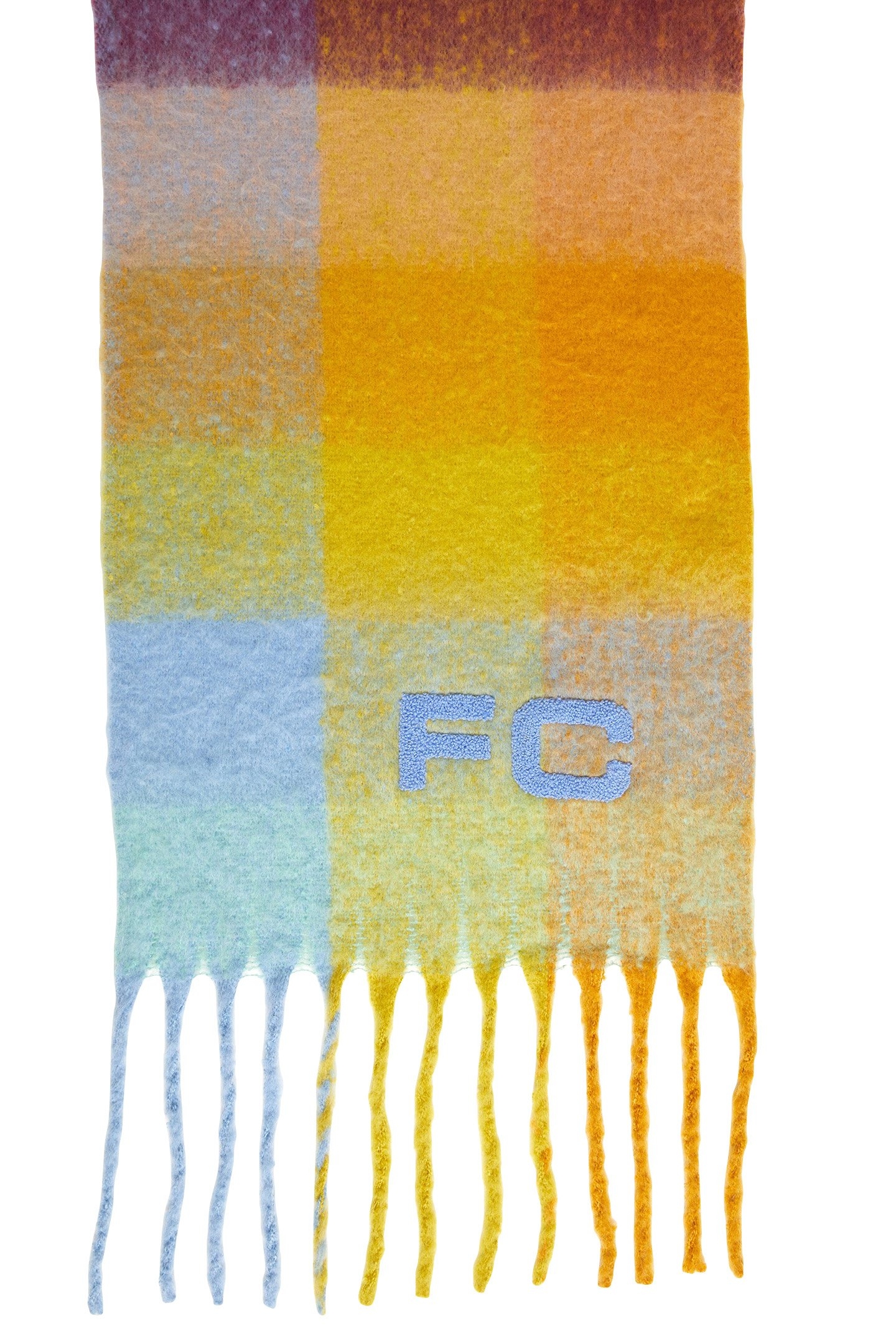 SUPER SOFT CHECK SCARF MULTI 2