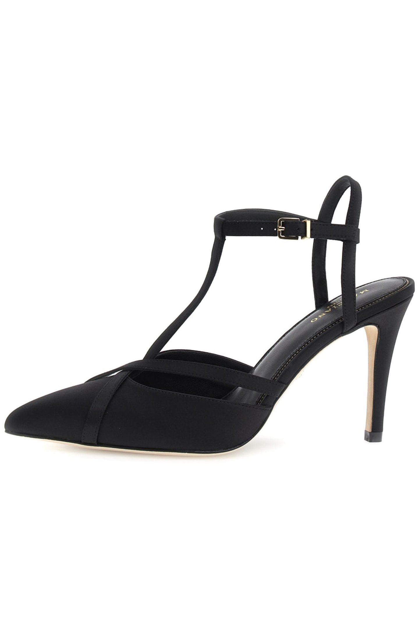 T STRAP PUMP JET BLACK A996 5