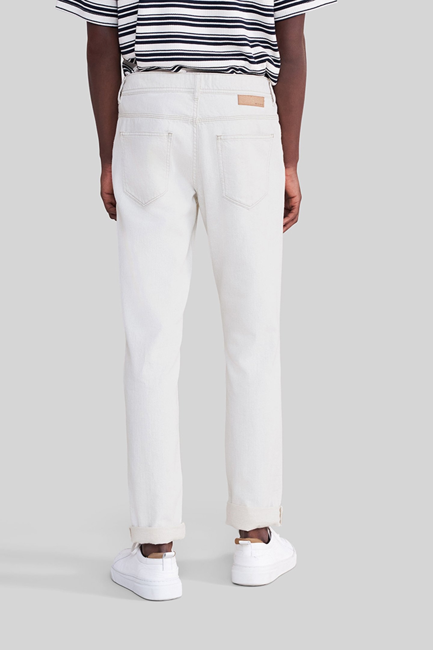 CHALK WATERLESS JIMI SLIM JEANS 2