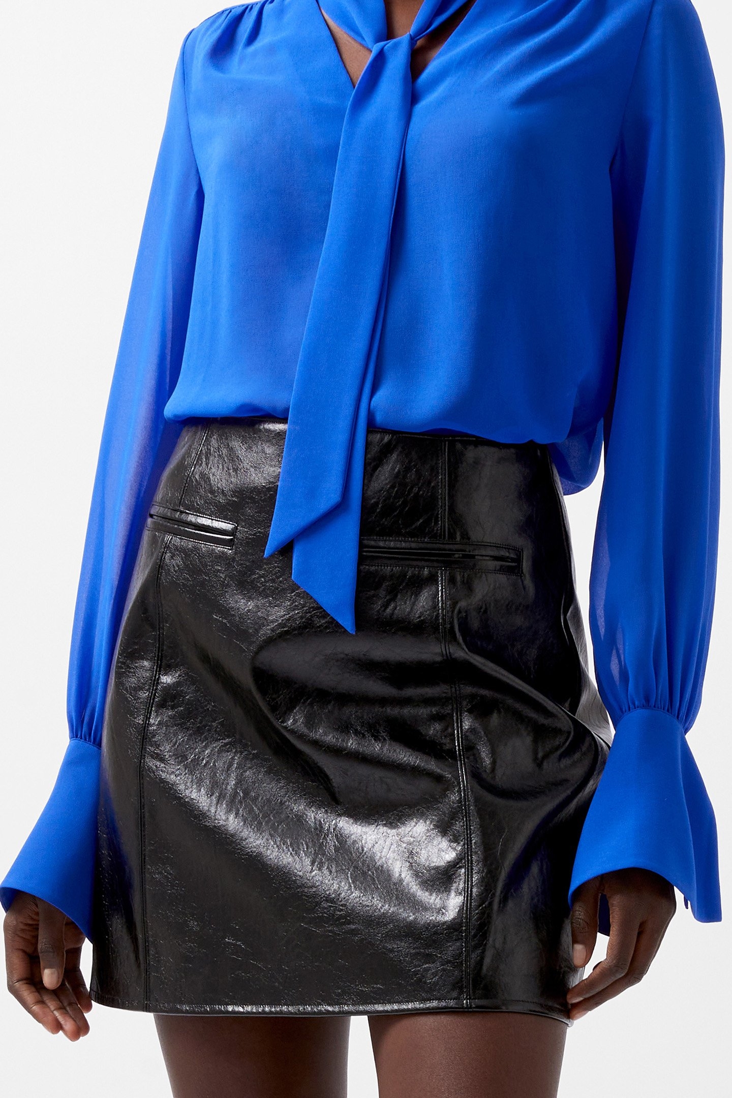 EMMETT PU SKIRT BLACKOUT 1