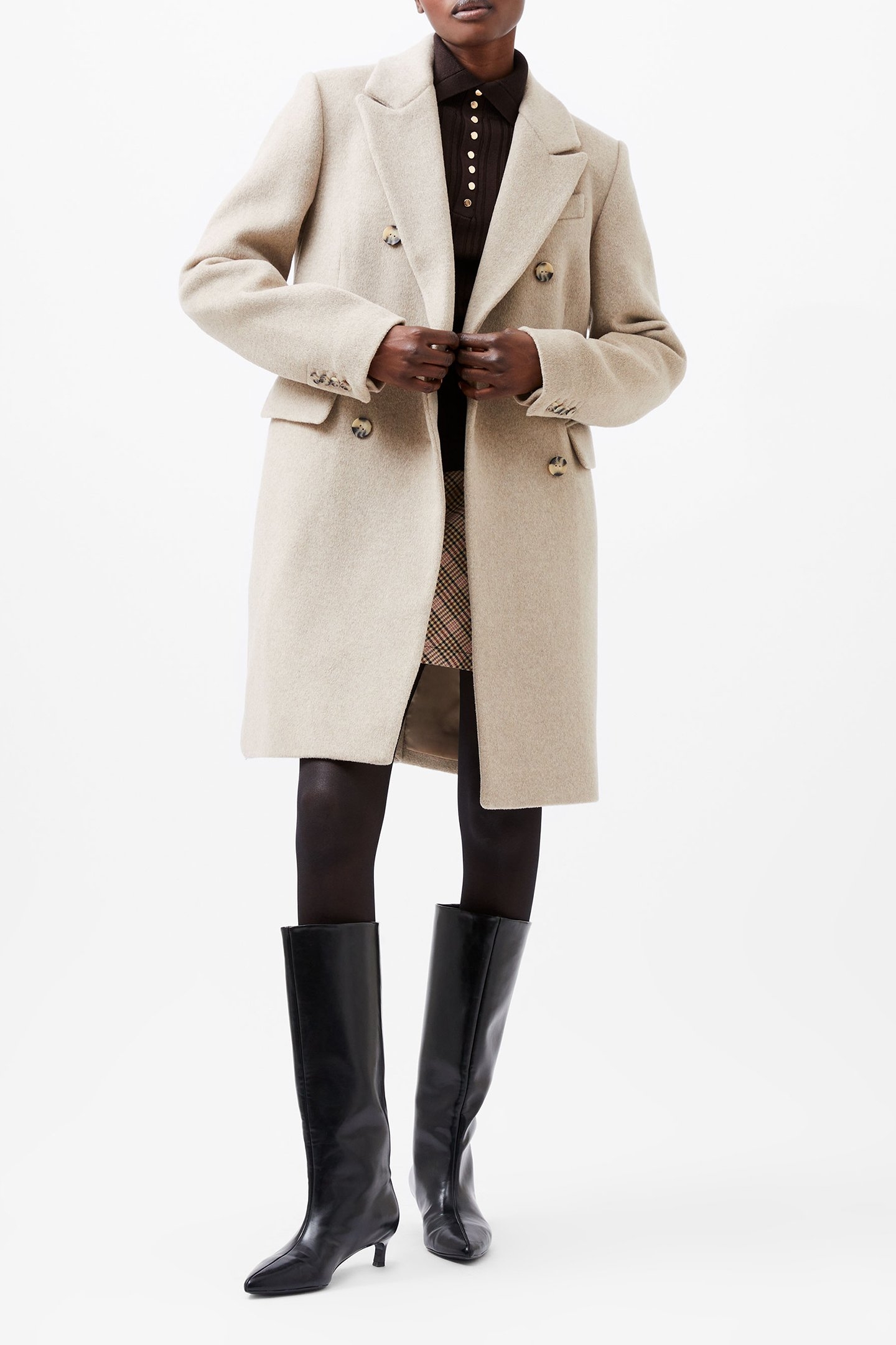 ADELE FELT COAT BEIGE 2