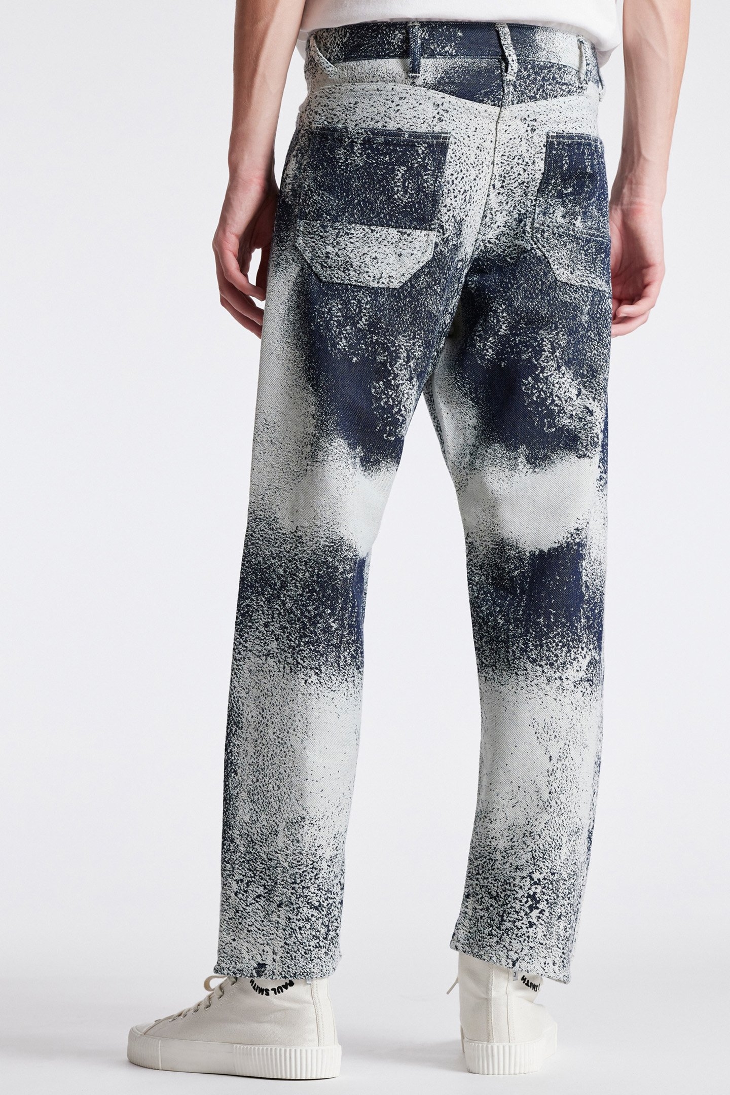 MENS TAPERED LEG JEANS INKY BLUE 2