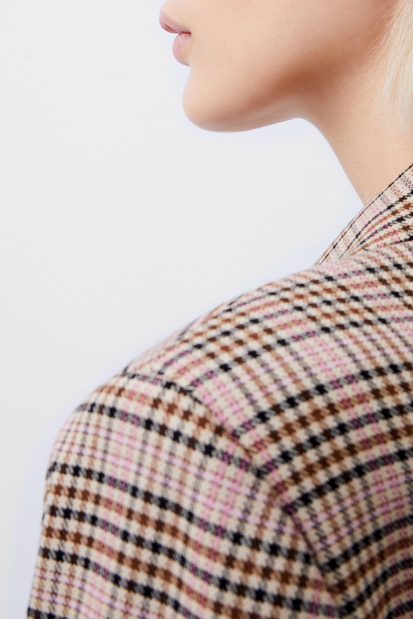GINA CHECK BLAZER PINK CHECK 4