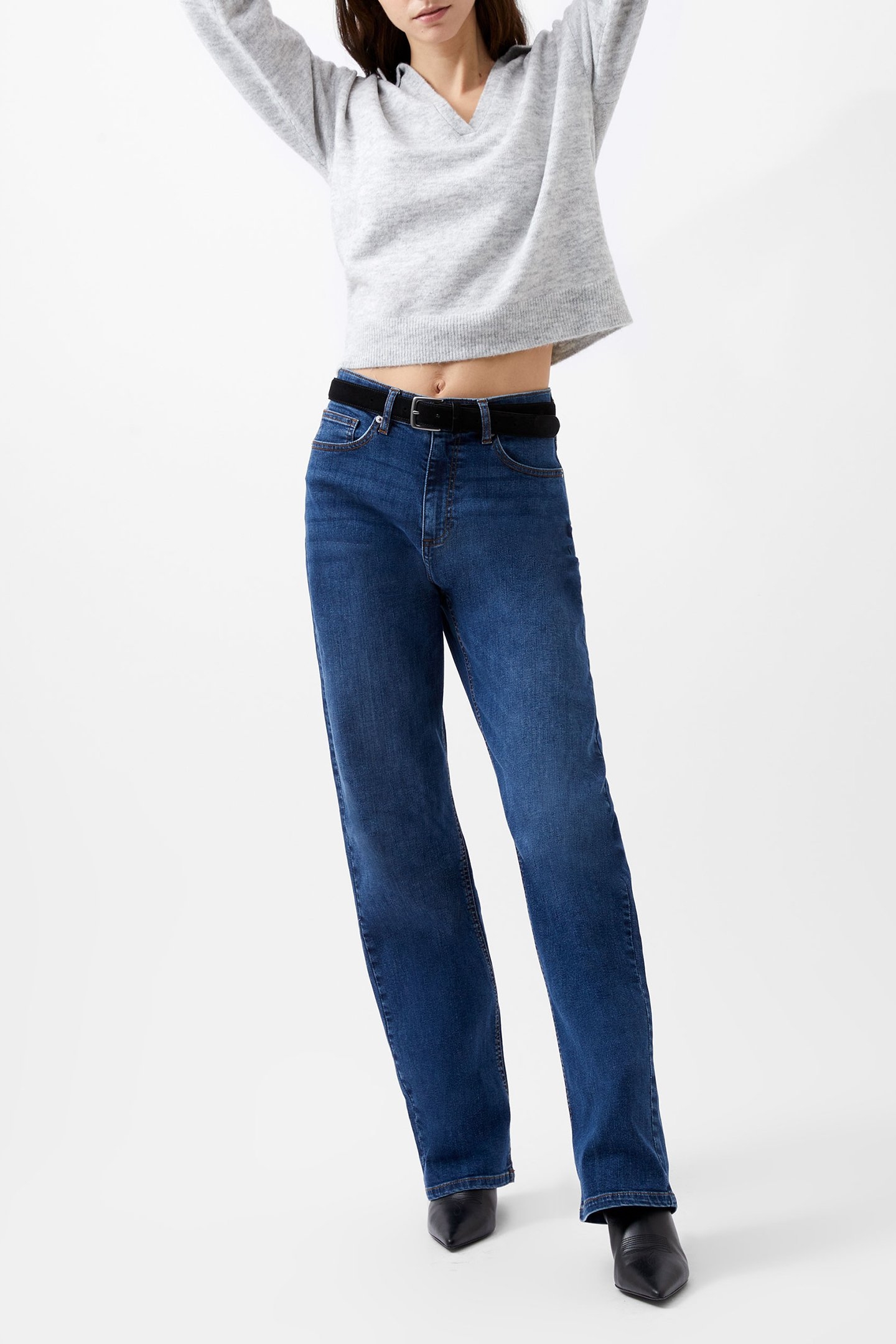 MORENA COLAR JUMPER DOVE GREY MEL 3