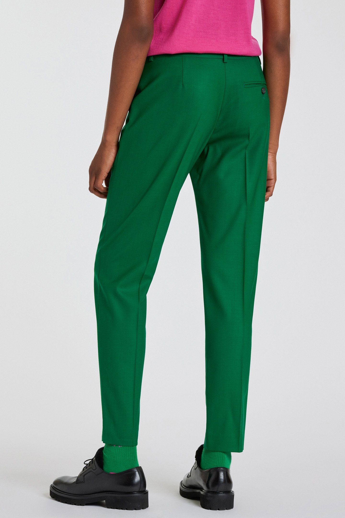 WOMENS TROUSERS PETROL GREEN 2