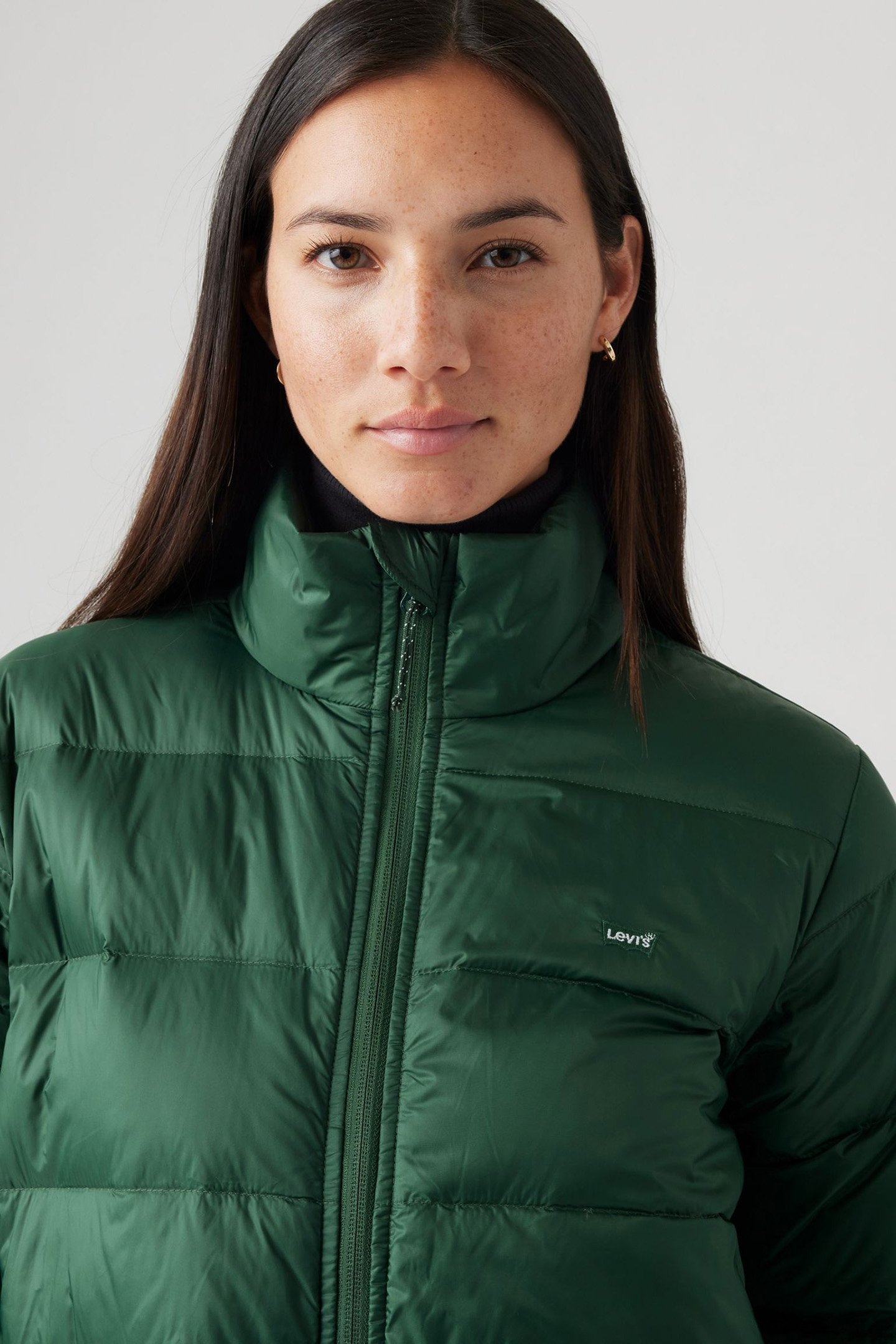 WILLA DOWN PACKABLE PUFFER JACKET IN GREEN 5