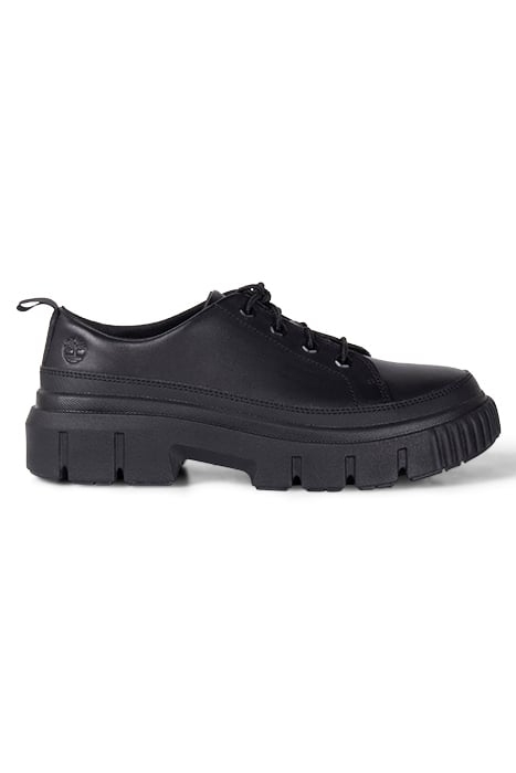 GREYFIELD LACE UP SHOE JET BLACK 1