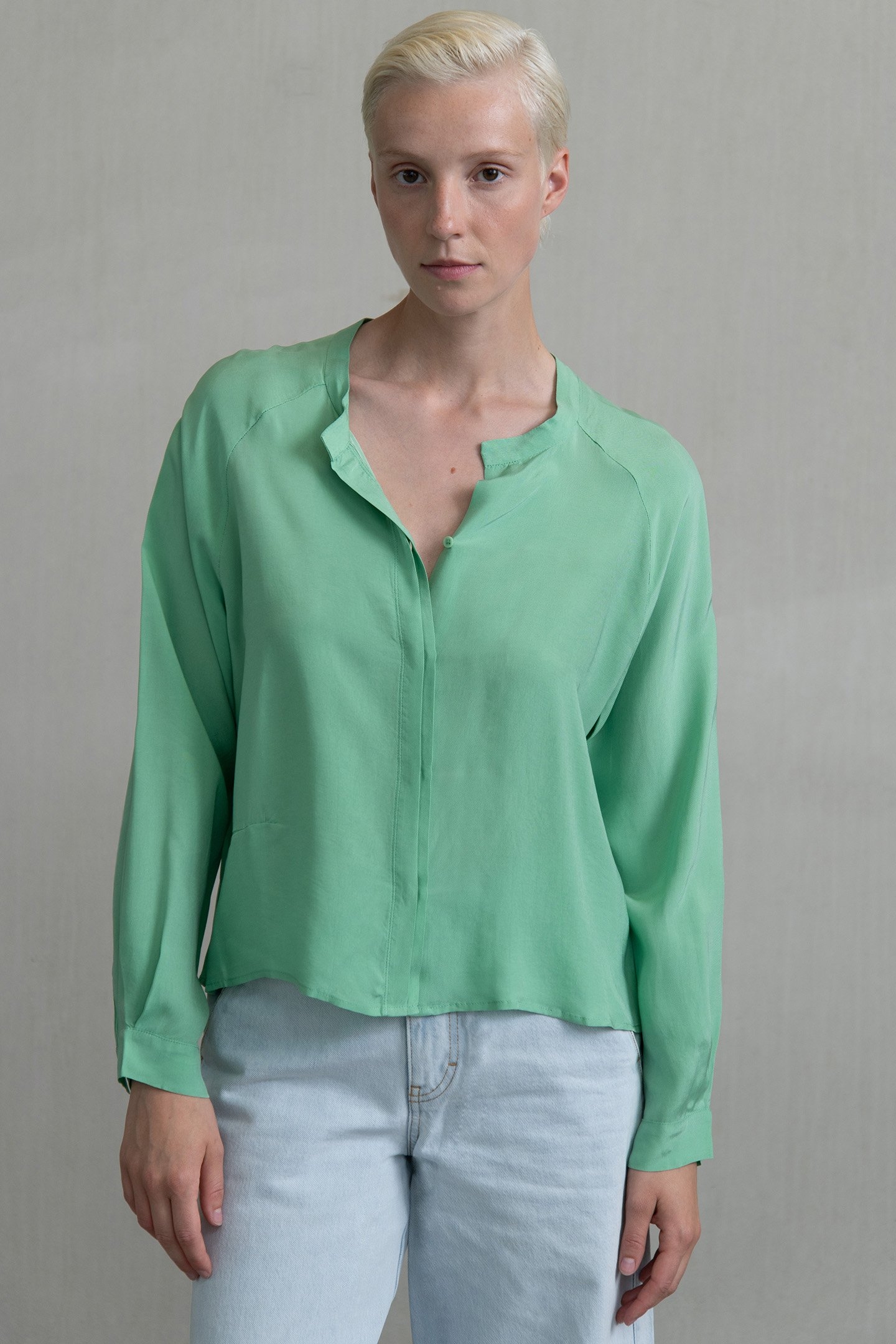 DIPLO D BLOUSE MINT 1