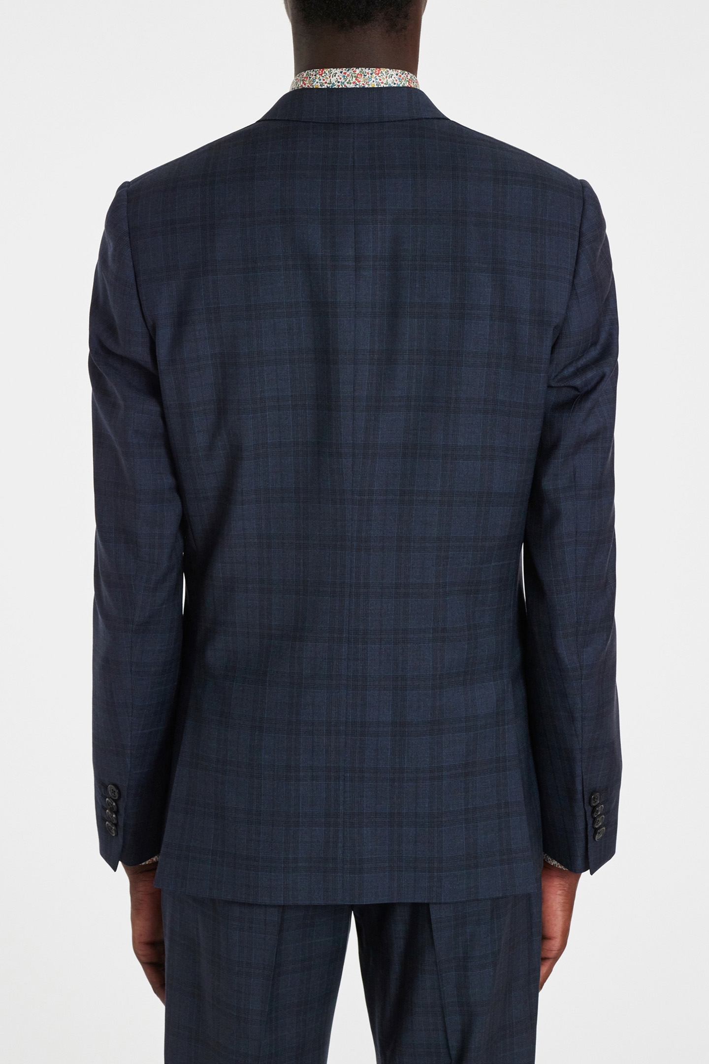 TAILORED FIT 3PCE 2 BUTTON SUIT NAVY 6