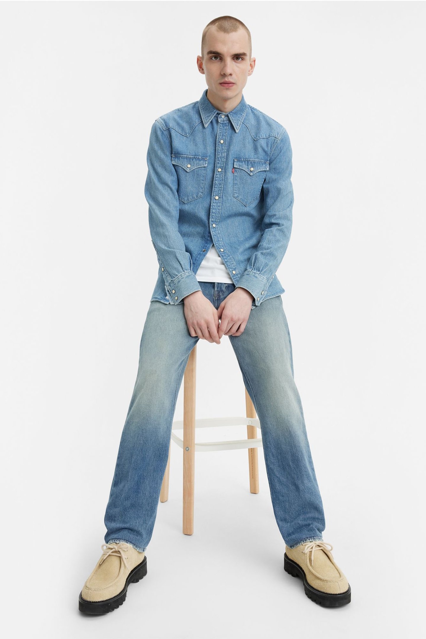 501 LEVIS ORIGINAL MISTY LAKE 5