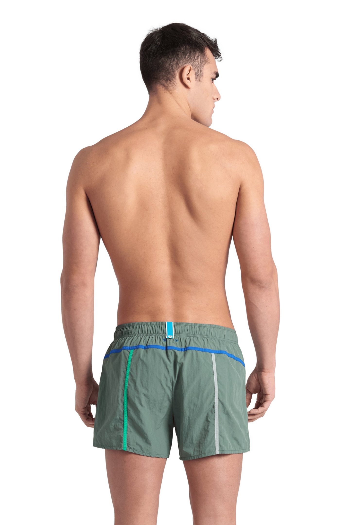 MEN'S ARENA PRO_FILE BEACH X-SHORT SAGE-ROYAL-JADE-GREEN QUA 2