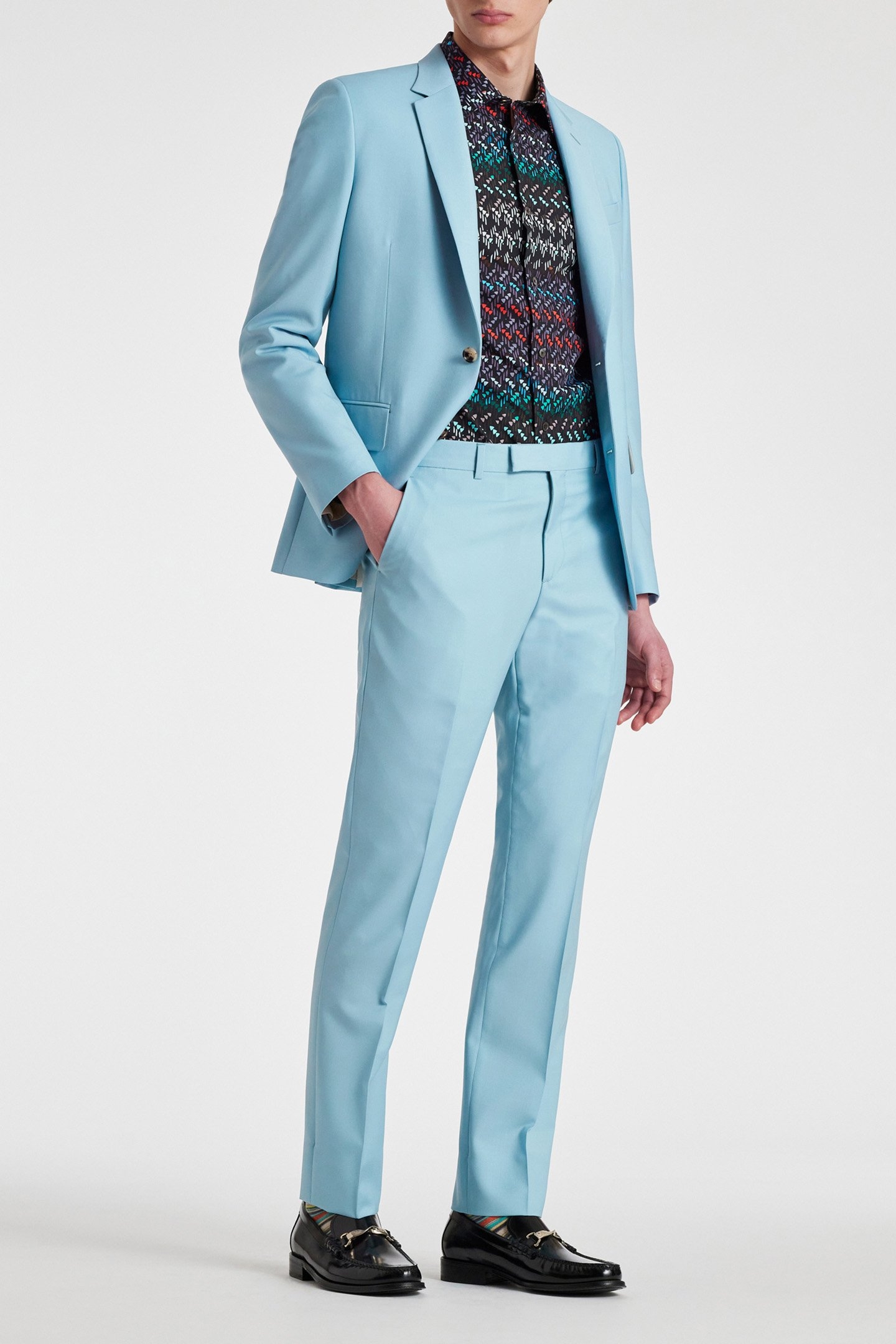 S/C SUPER SLIM FIT SHIRT VERY DARK NAVY 4