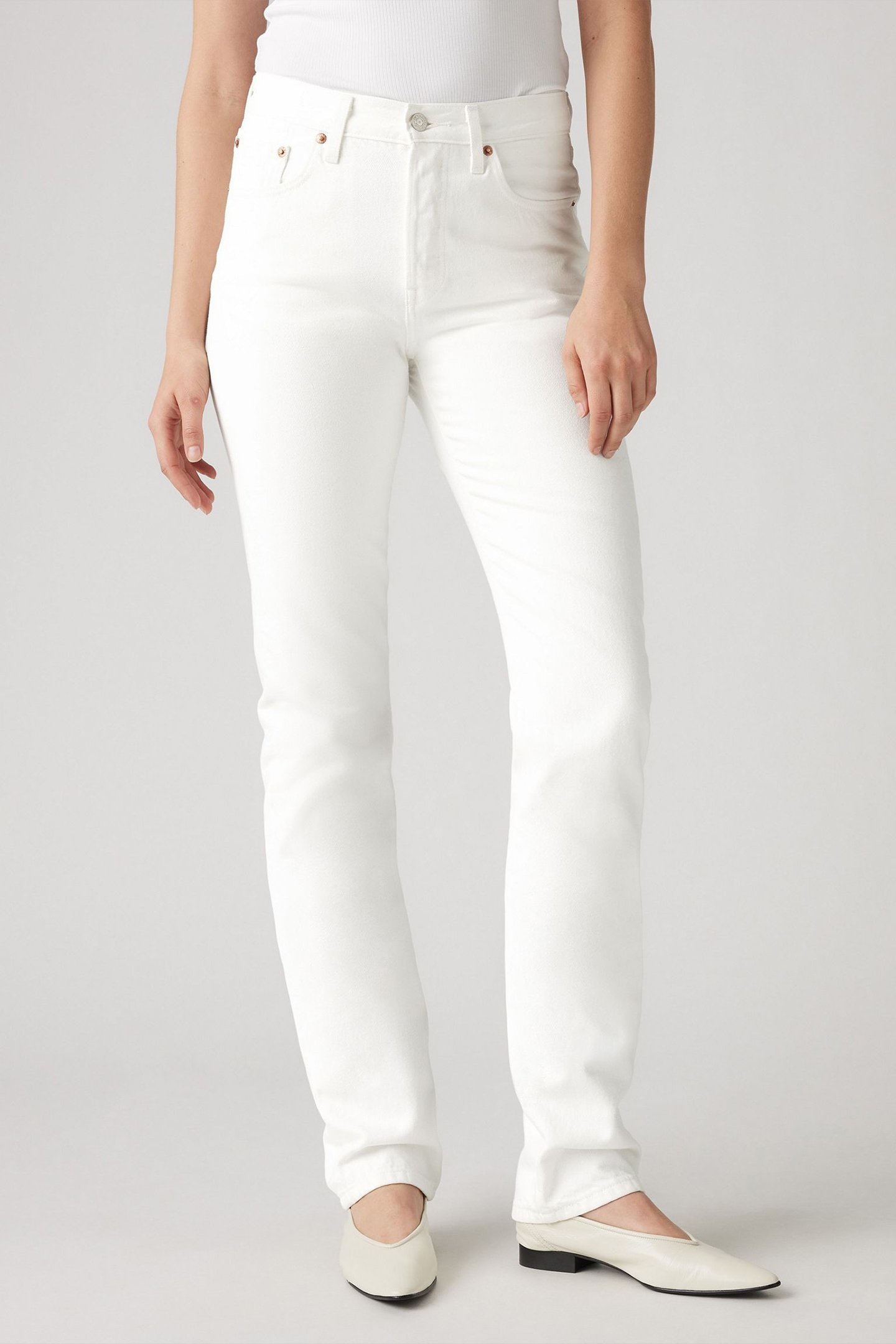 501 JEANS FOR WOMEN BLANK SLATE 1