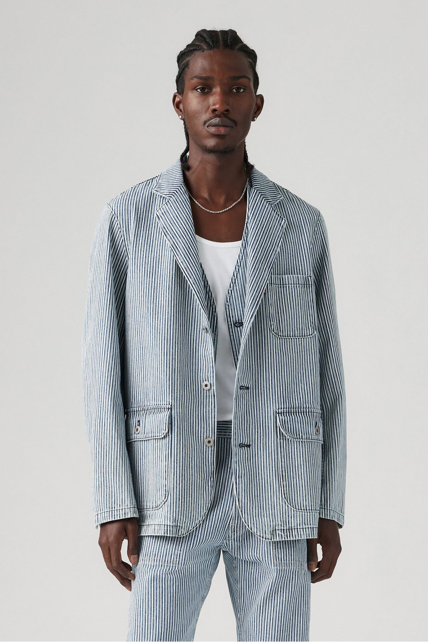 MISSION DENIM BLAZER ON THE ROAD AGAIN 1